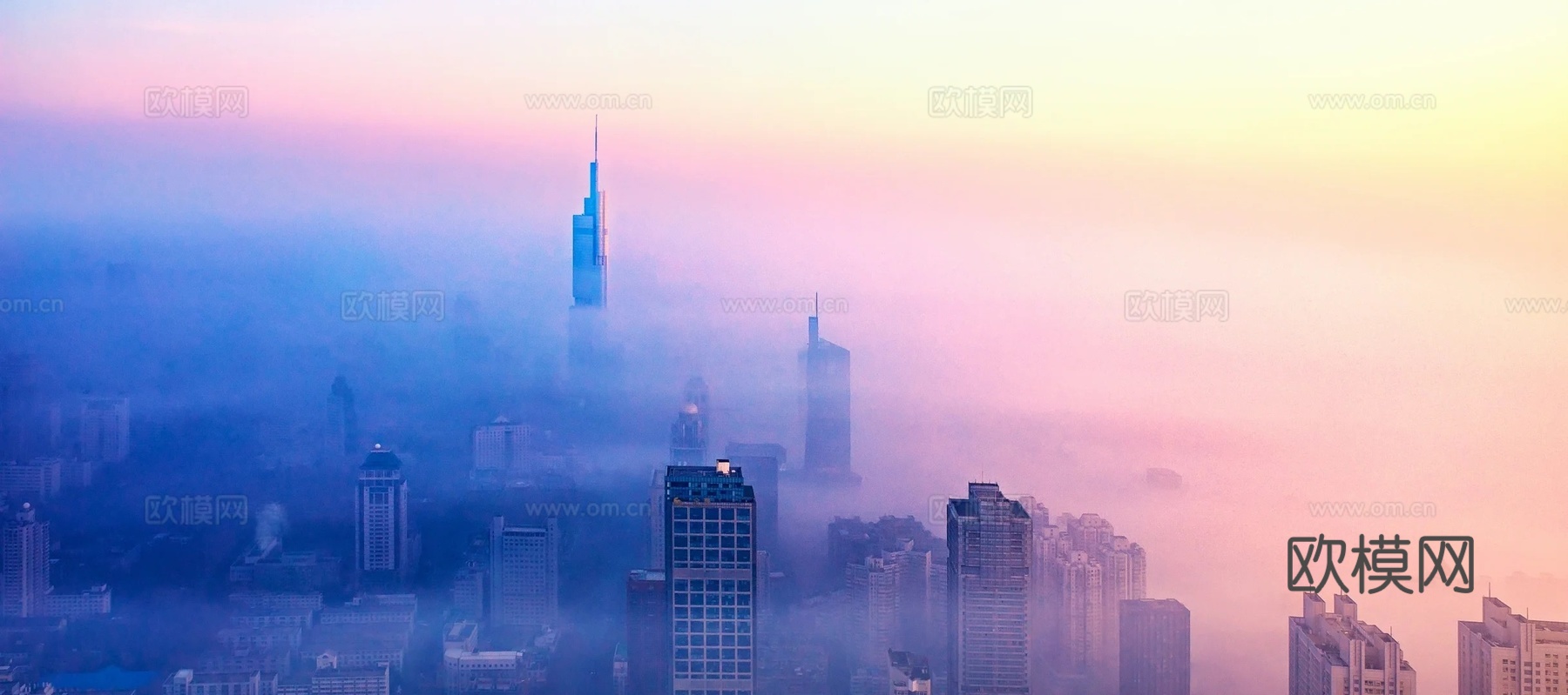 夕阳城市风景下载