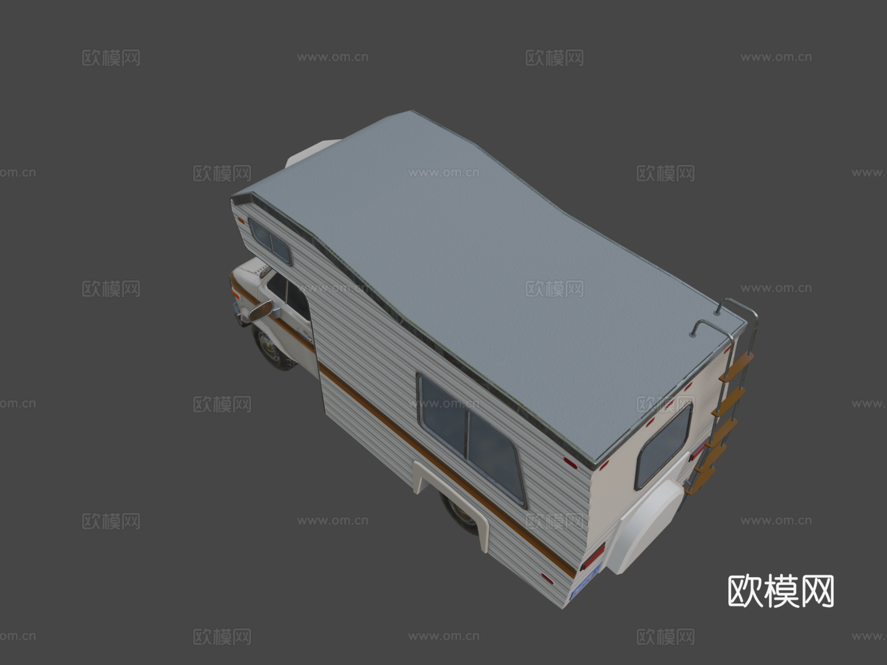 汽车 房车 露营车3d模型