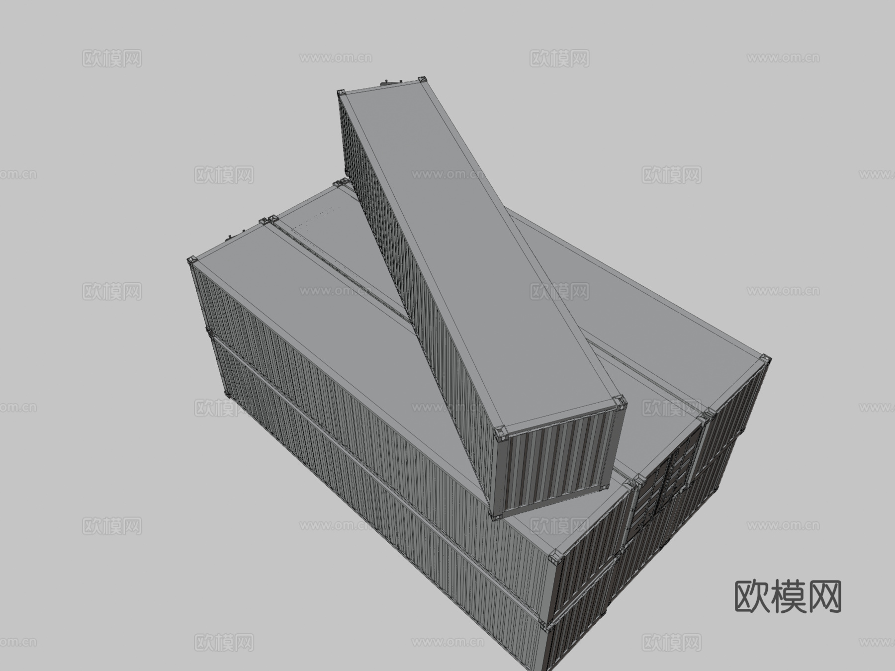 集装箱3d模型