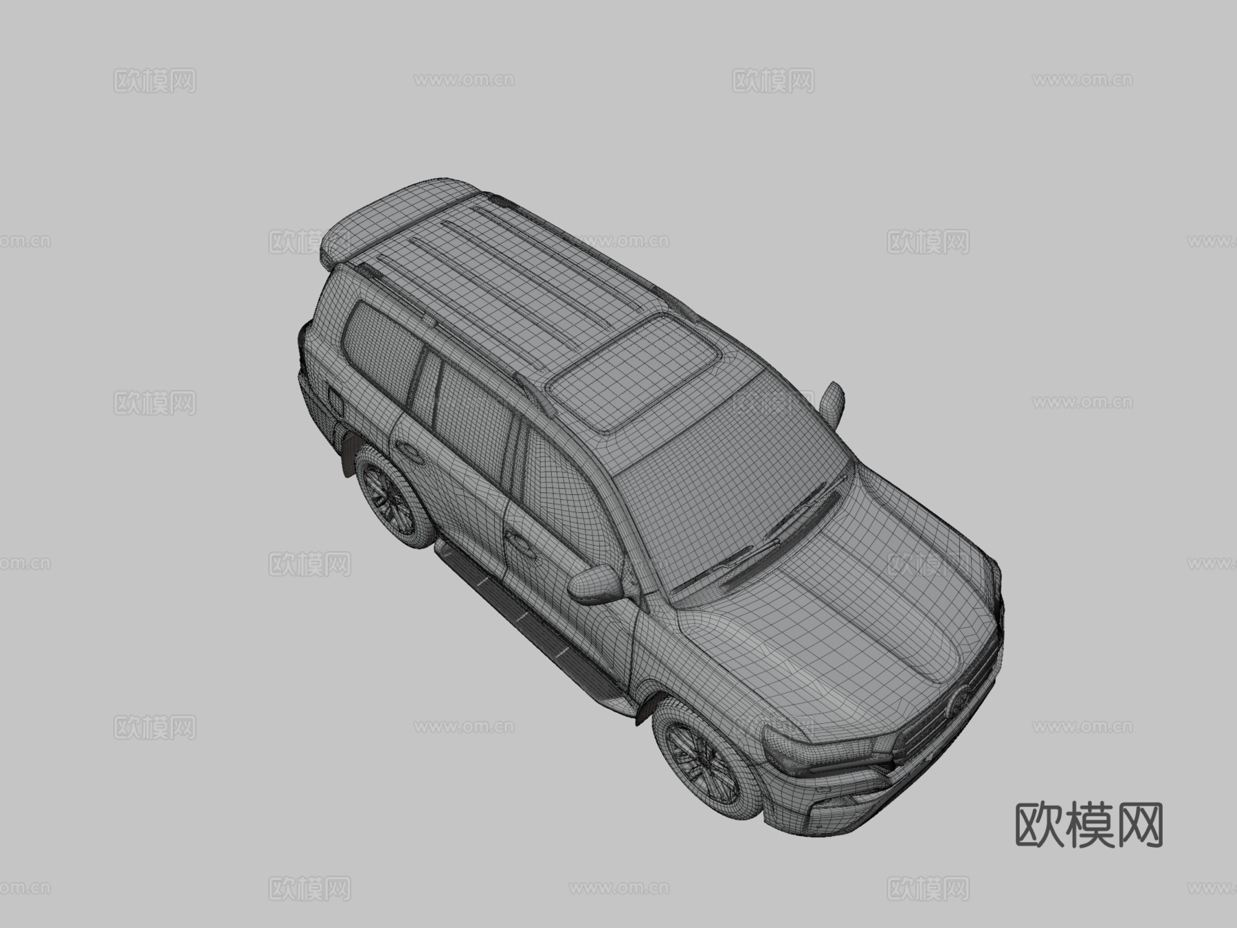 商务车 汽车 轿车3d模型