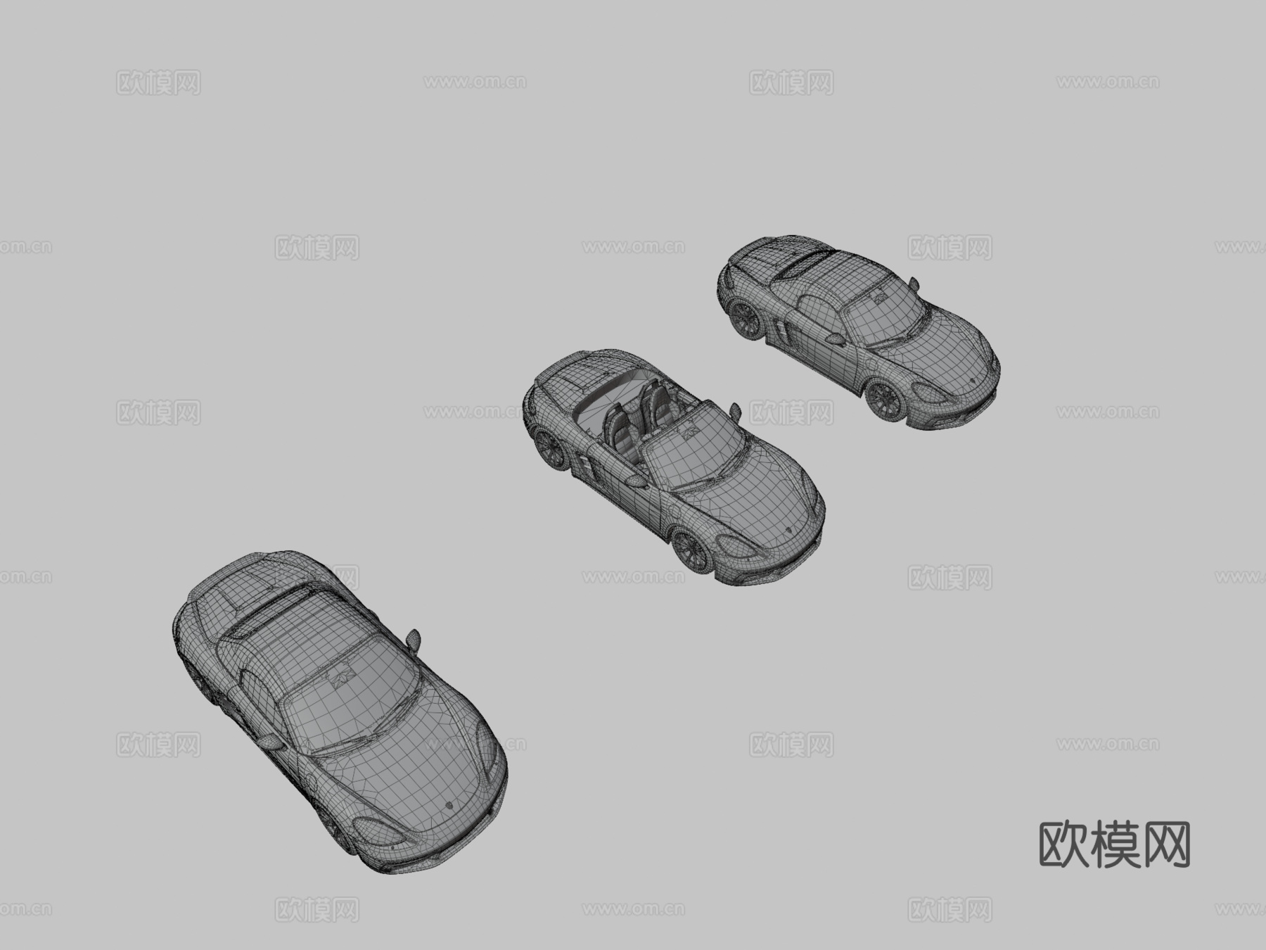 超级跑车3d模型