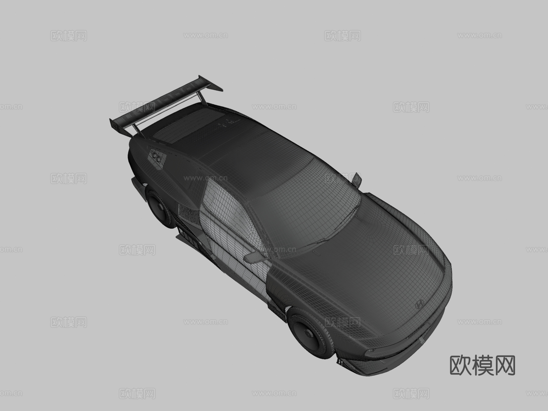 现代 N视觉 74轿车 汽车3d模型