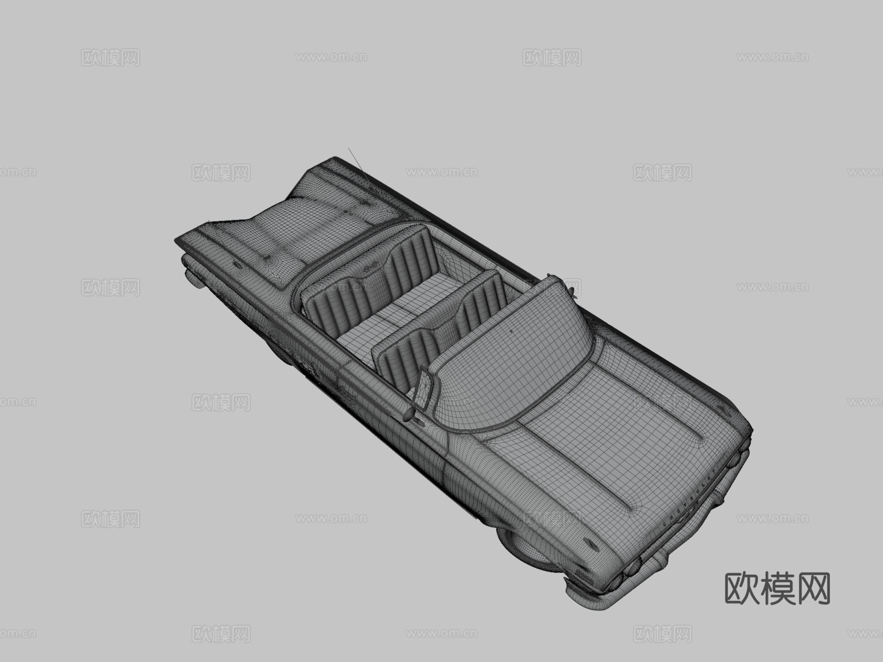 雪佛兰黑斑羚轿车3d模型