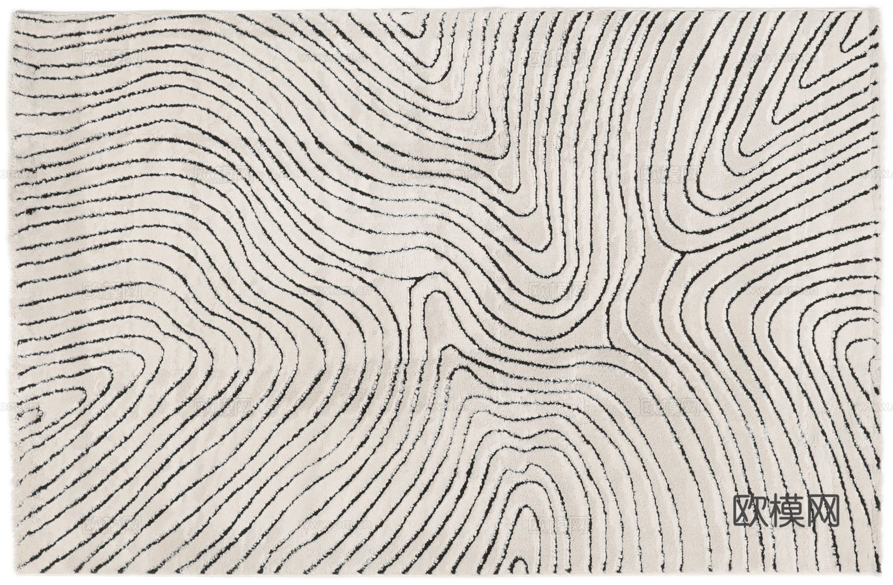 现代简约地毯下载