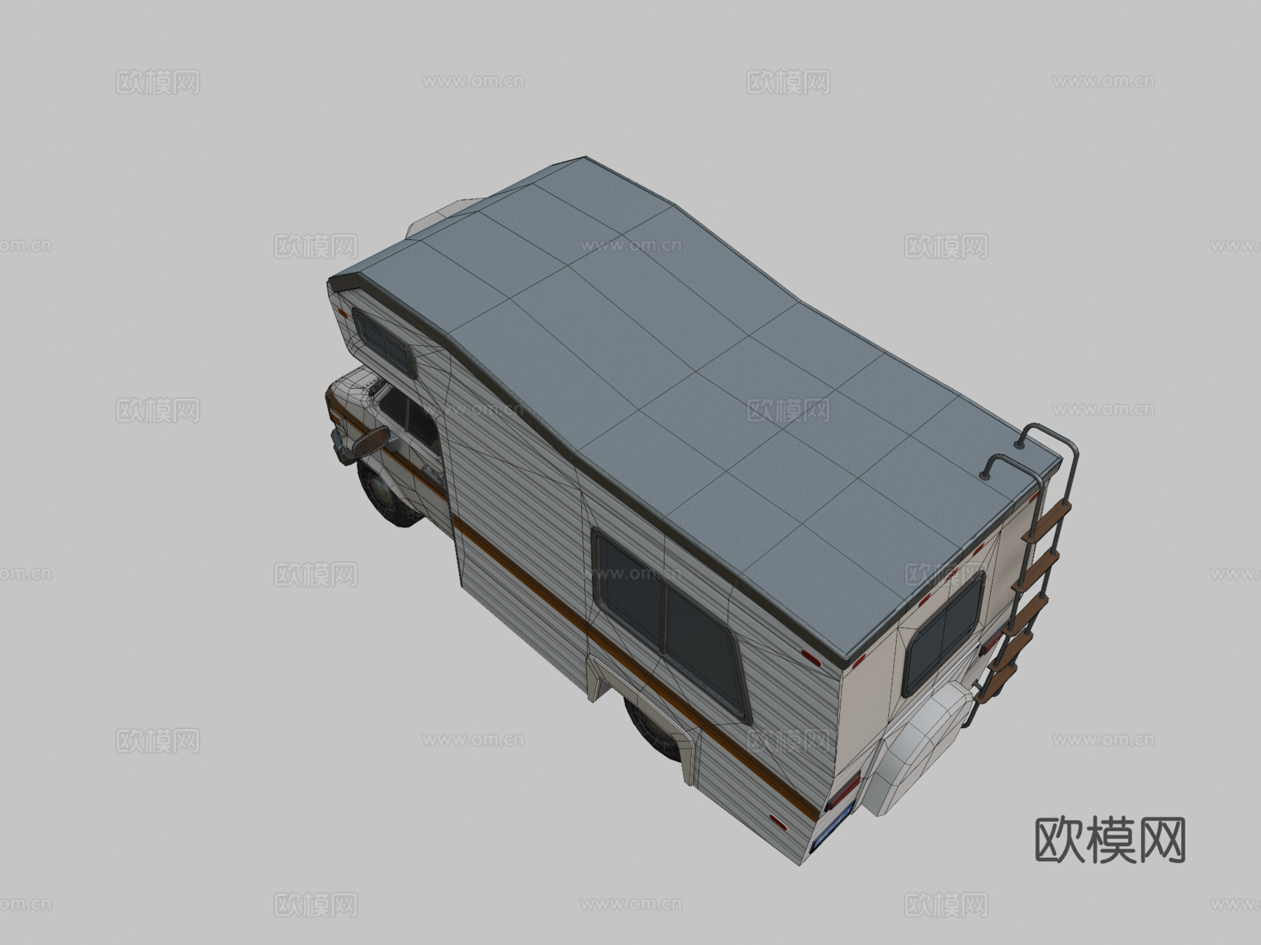 汽车 房车 露营车3d模型