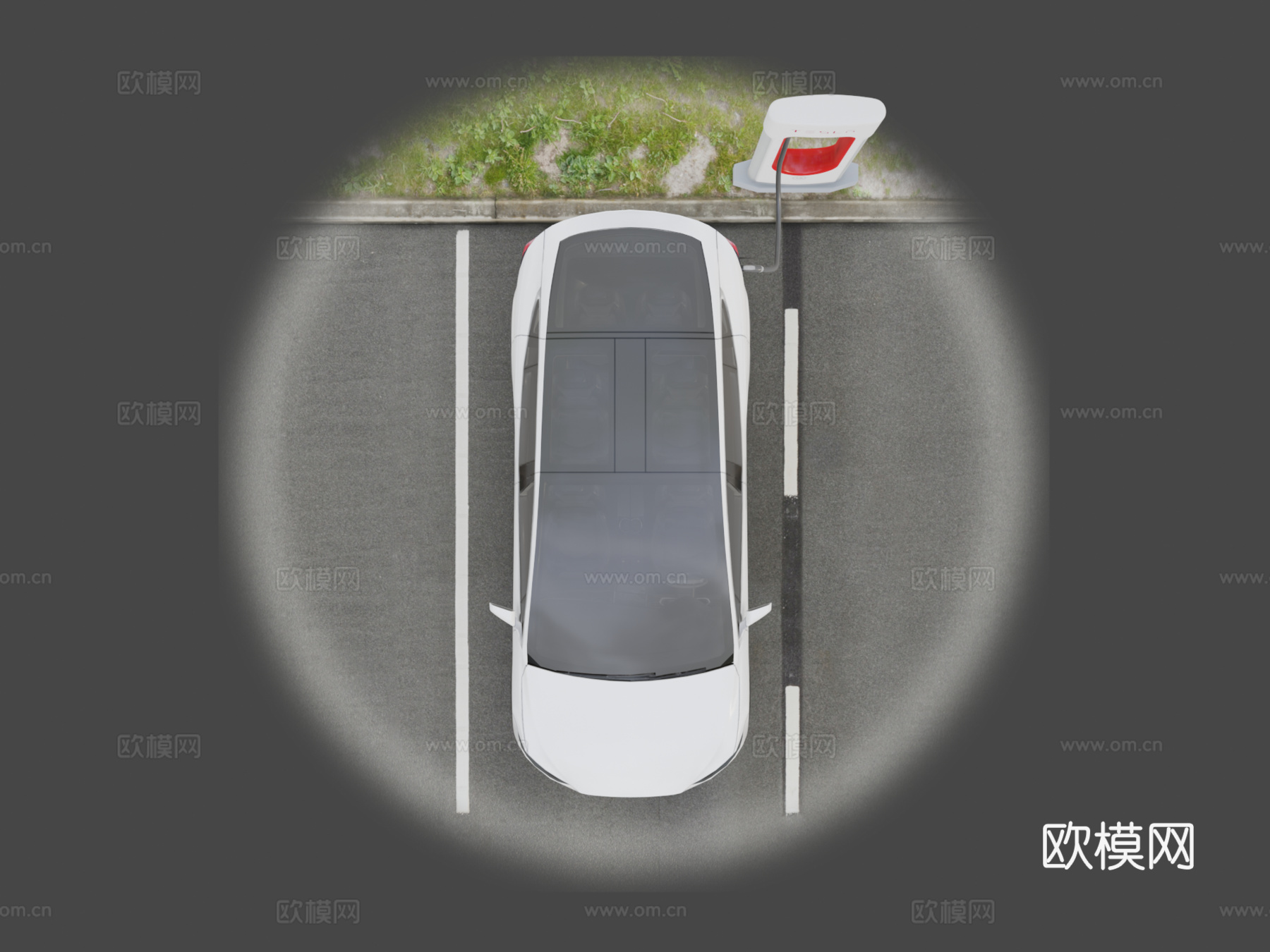 特斯拉汽车3d模型