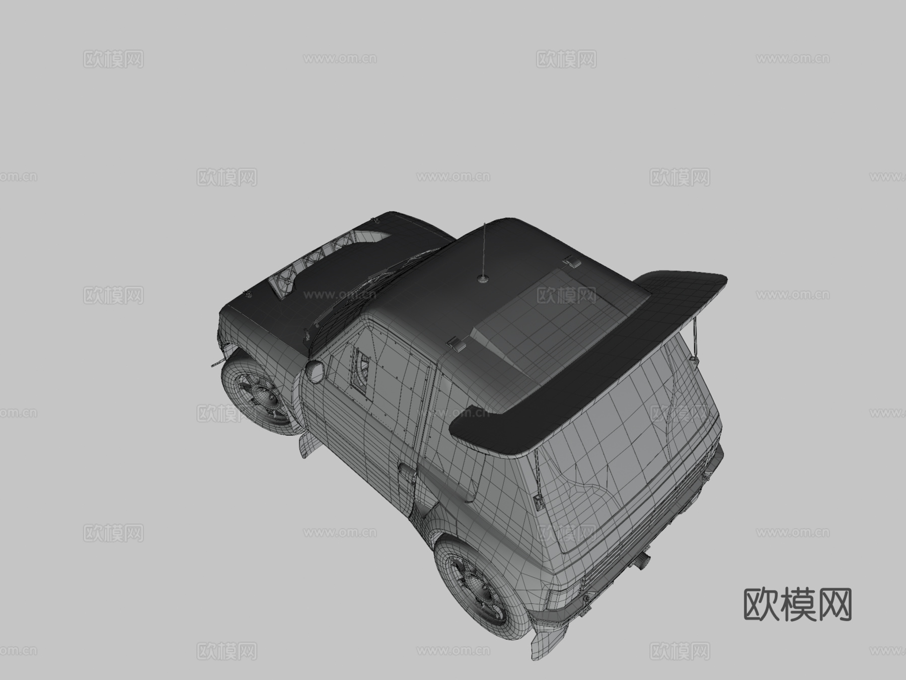 汽车 拉力赛车3d模型