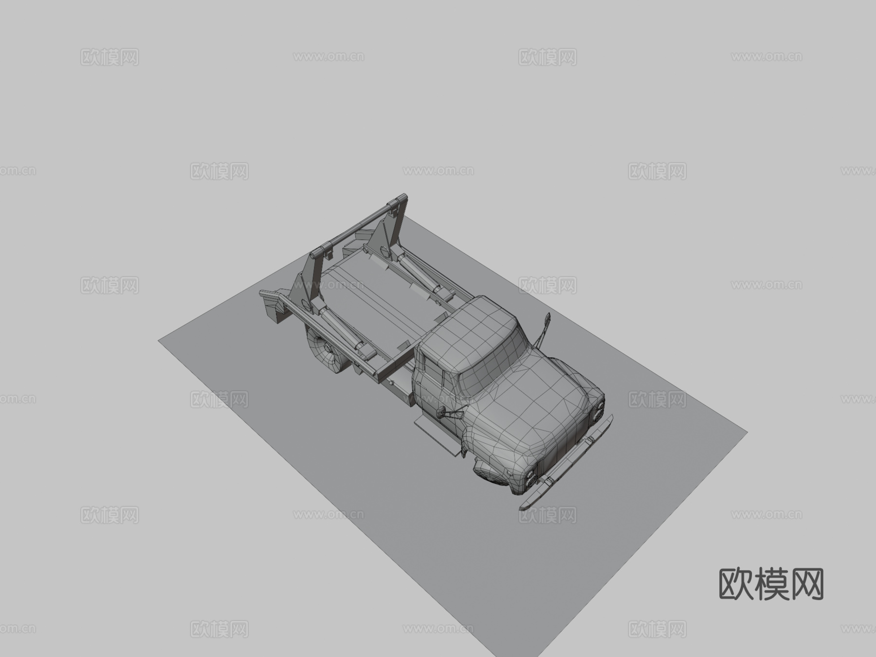 汽车 皮卡车3d模型