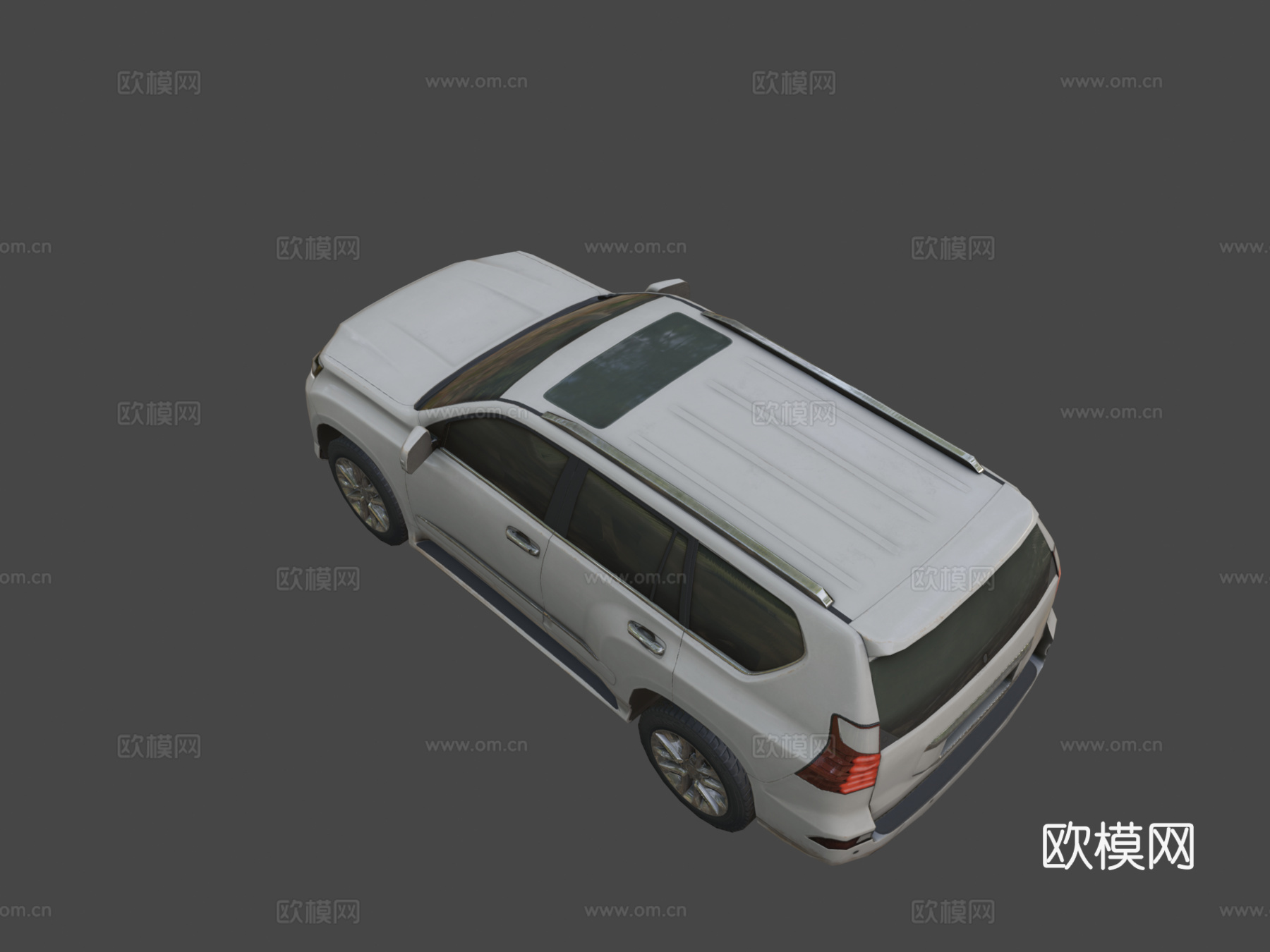 SUV 汽车3d模型