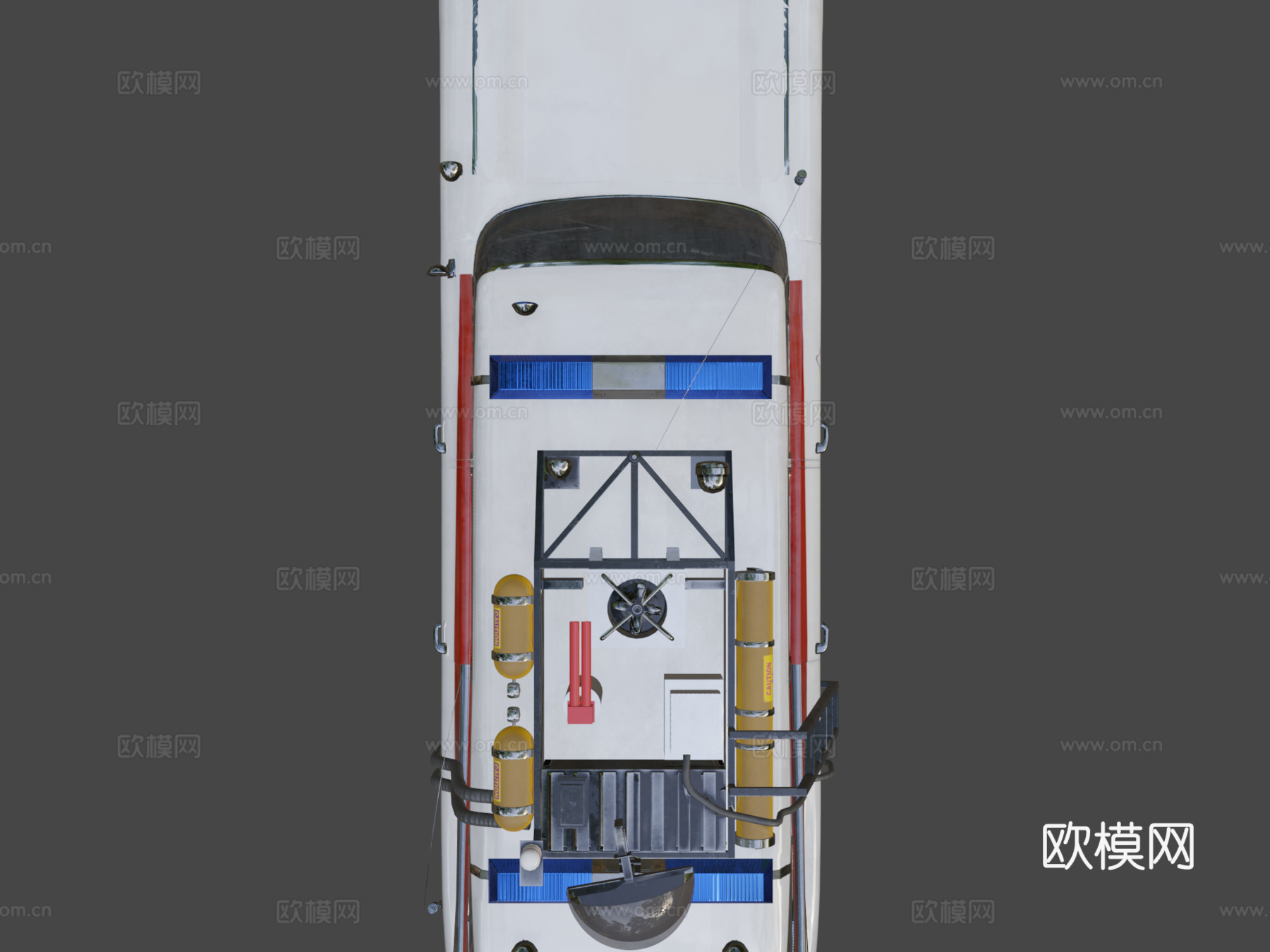 捉鬼敢死队 ECTO1 汽车3d模型