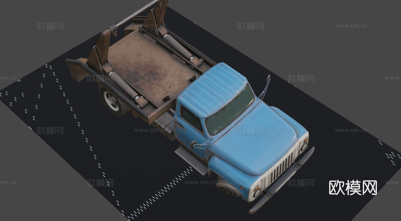 汽车 皮卡车3d模型