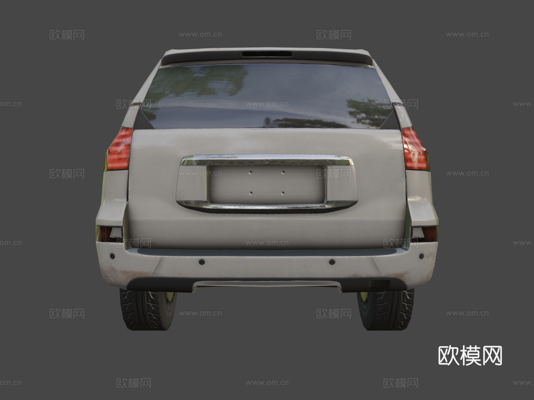 SUV 汽车3d模型