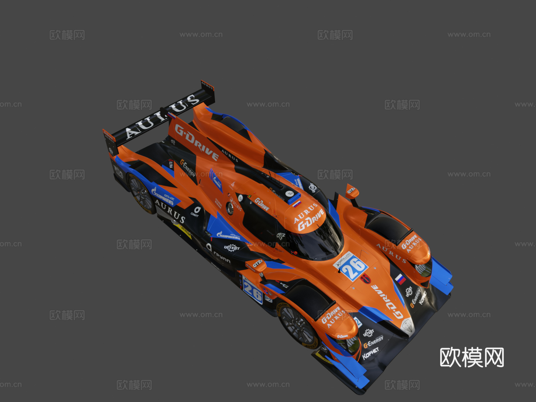 G-Drive Racing 奥鲁斯赛车3d模型