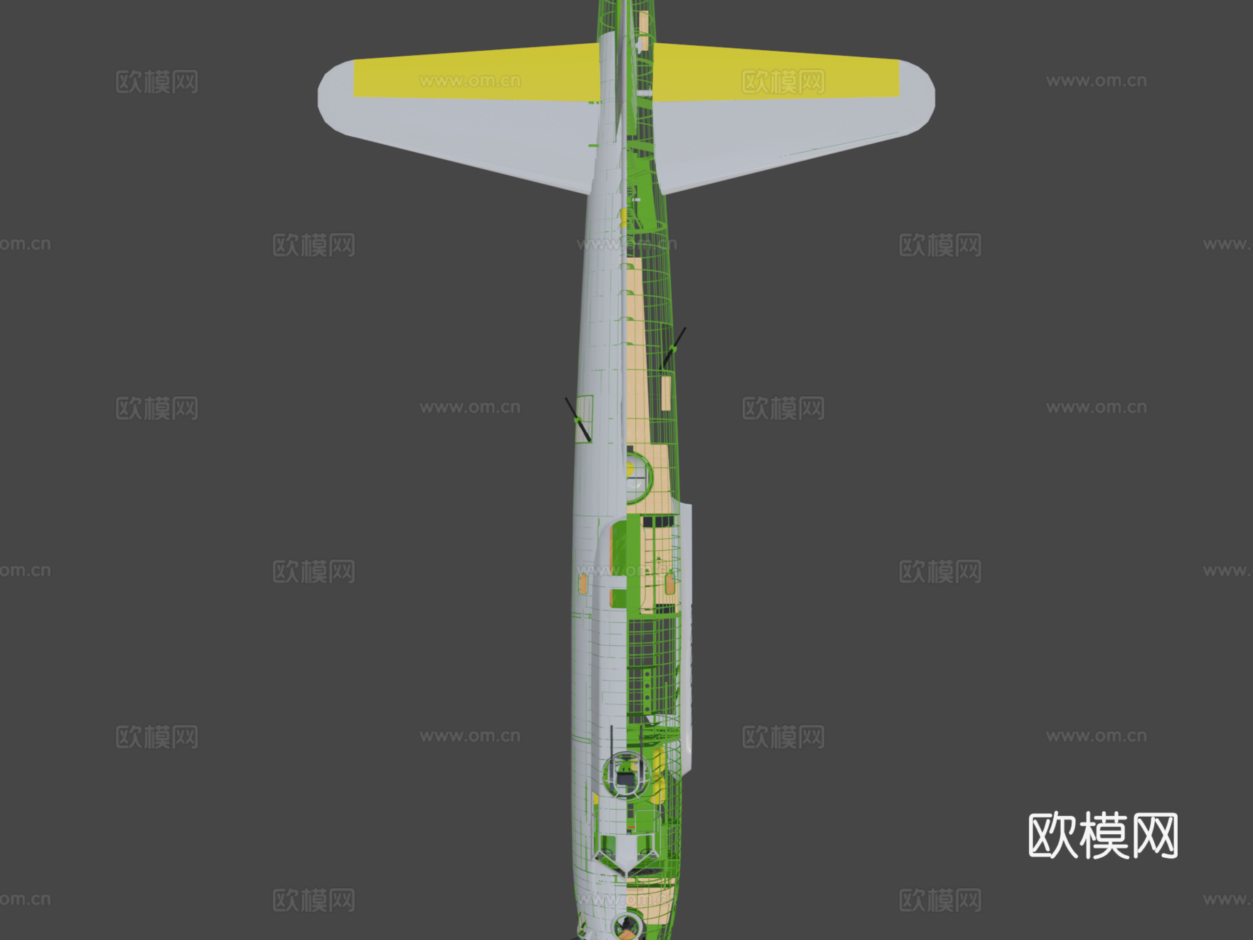 太空船3d模型