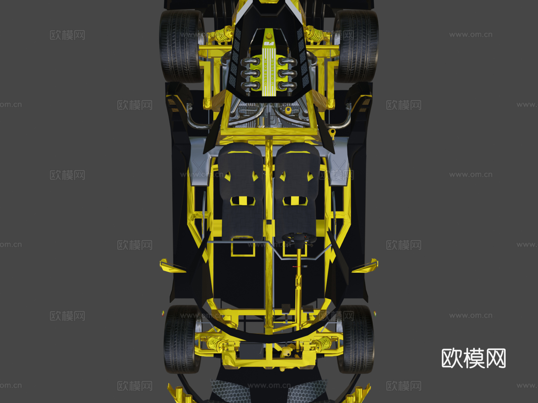 豪车 跑车3d模型