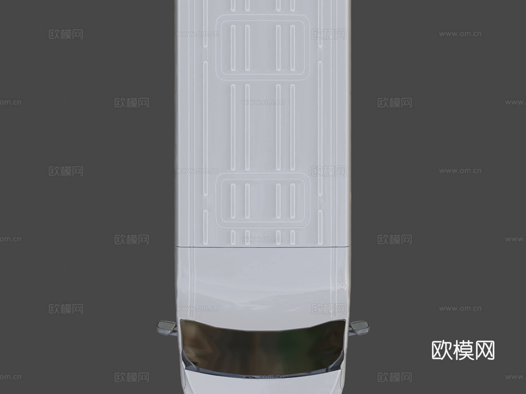 MasterL2H款雷诺 2厢式货车3d模型