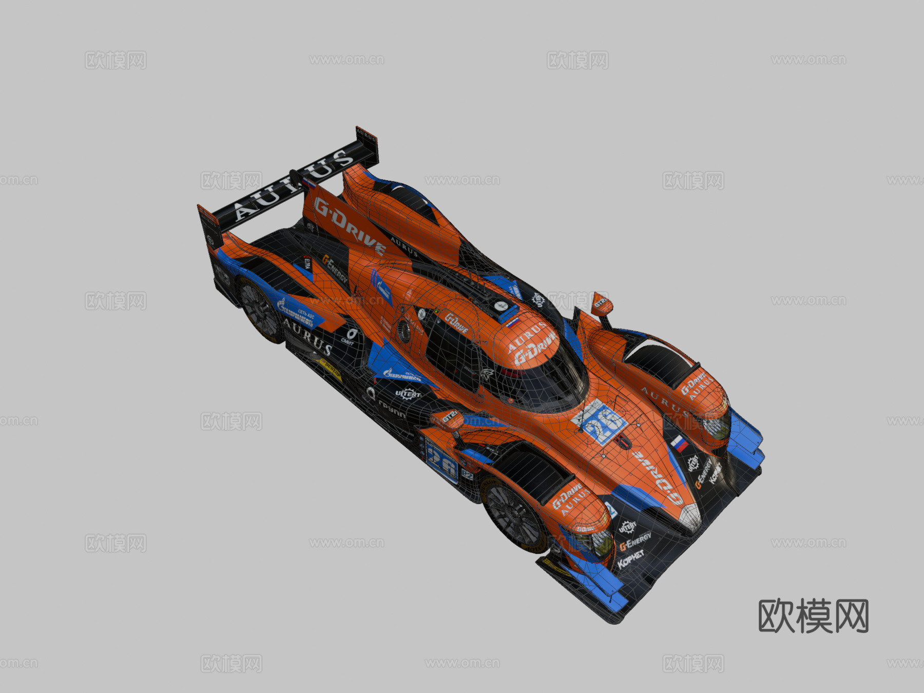 G-Drive Racing 奥鲁斯赛车3d模型