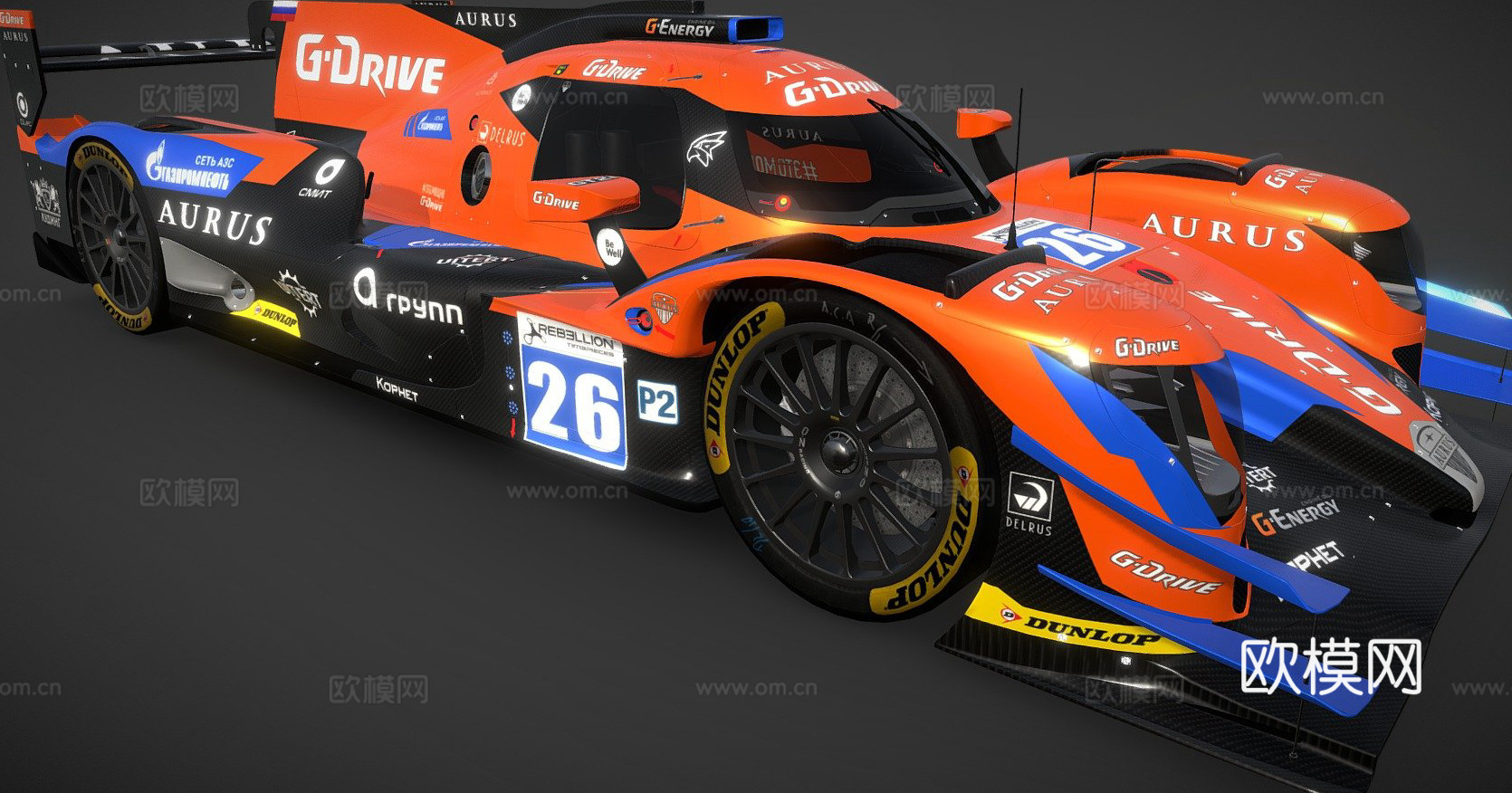 G-Drive Racing 奥鲁斯赛车3d模型