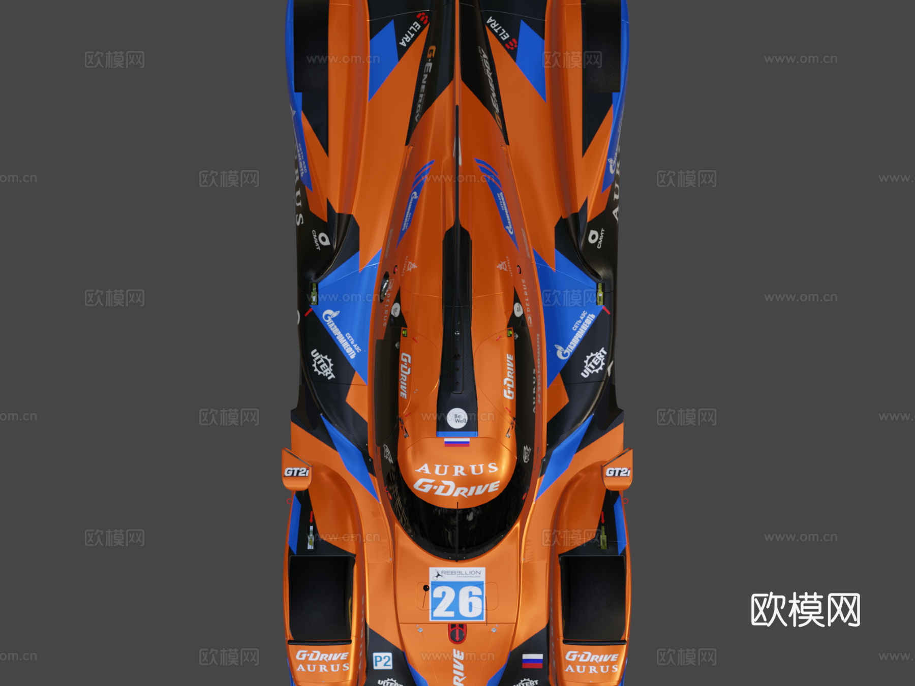 G-Drive Racing 奥鲁斯赛车3d模型