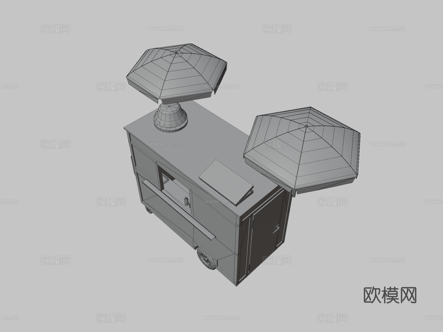 食品车3d模型