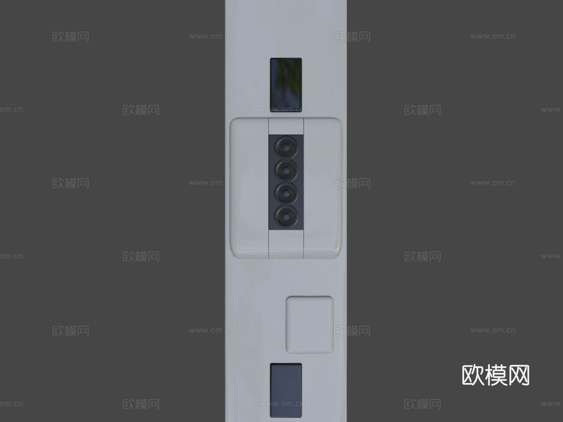 城市公交车3d模型