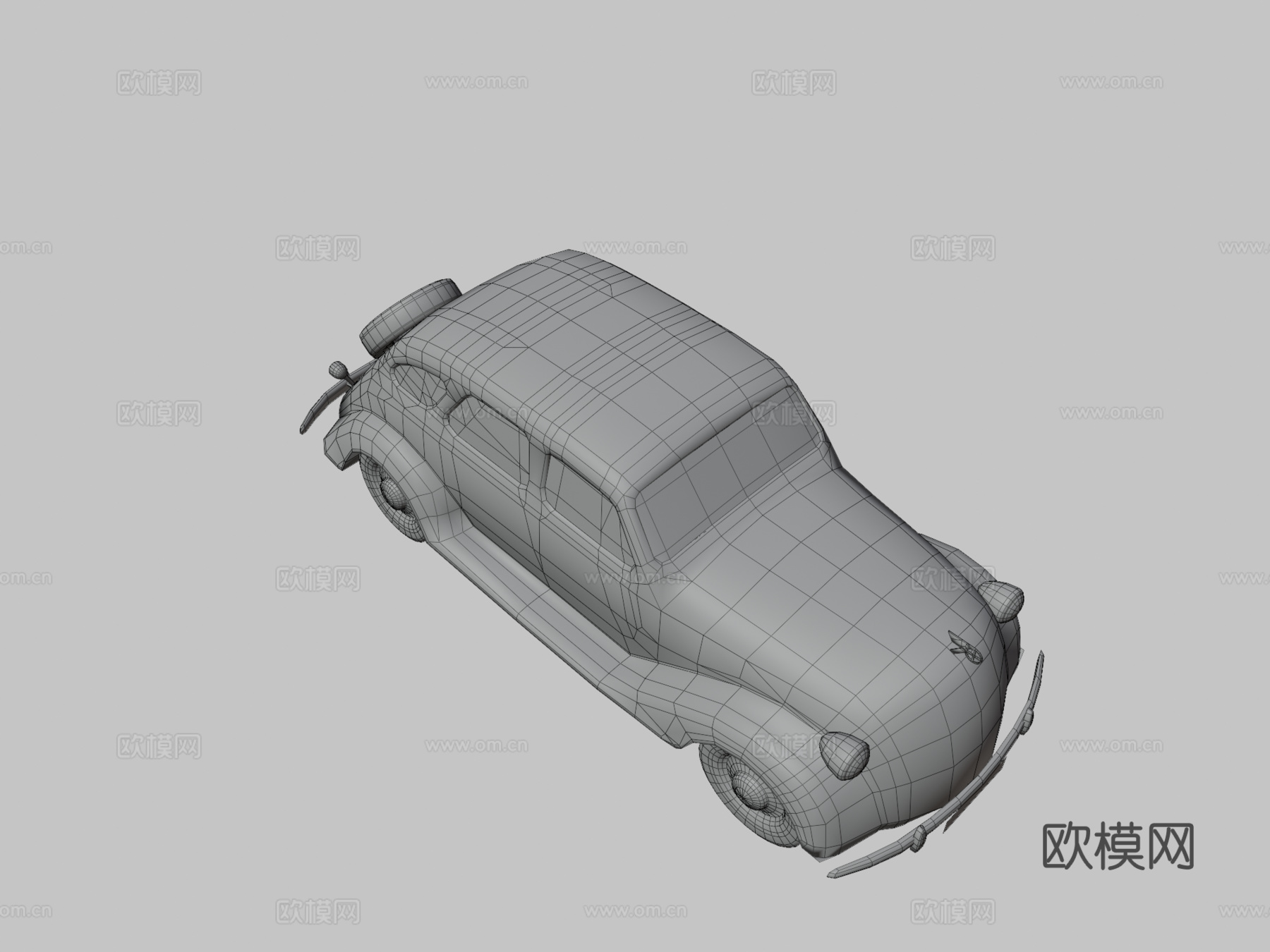 丰田汽车3d模型