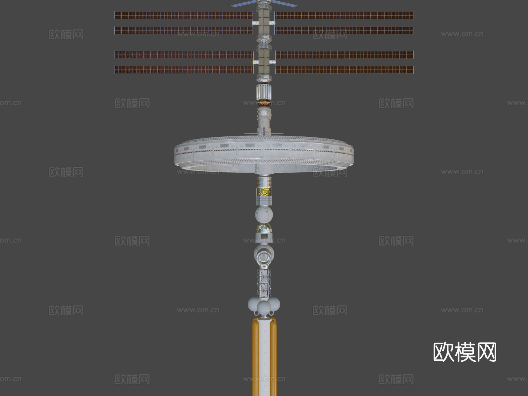 空间站3d模型