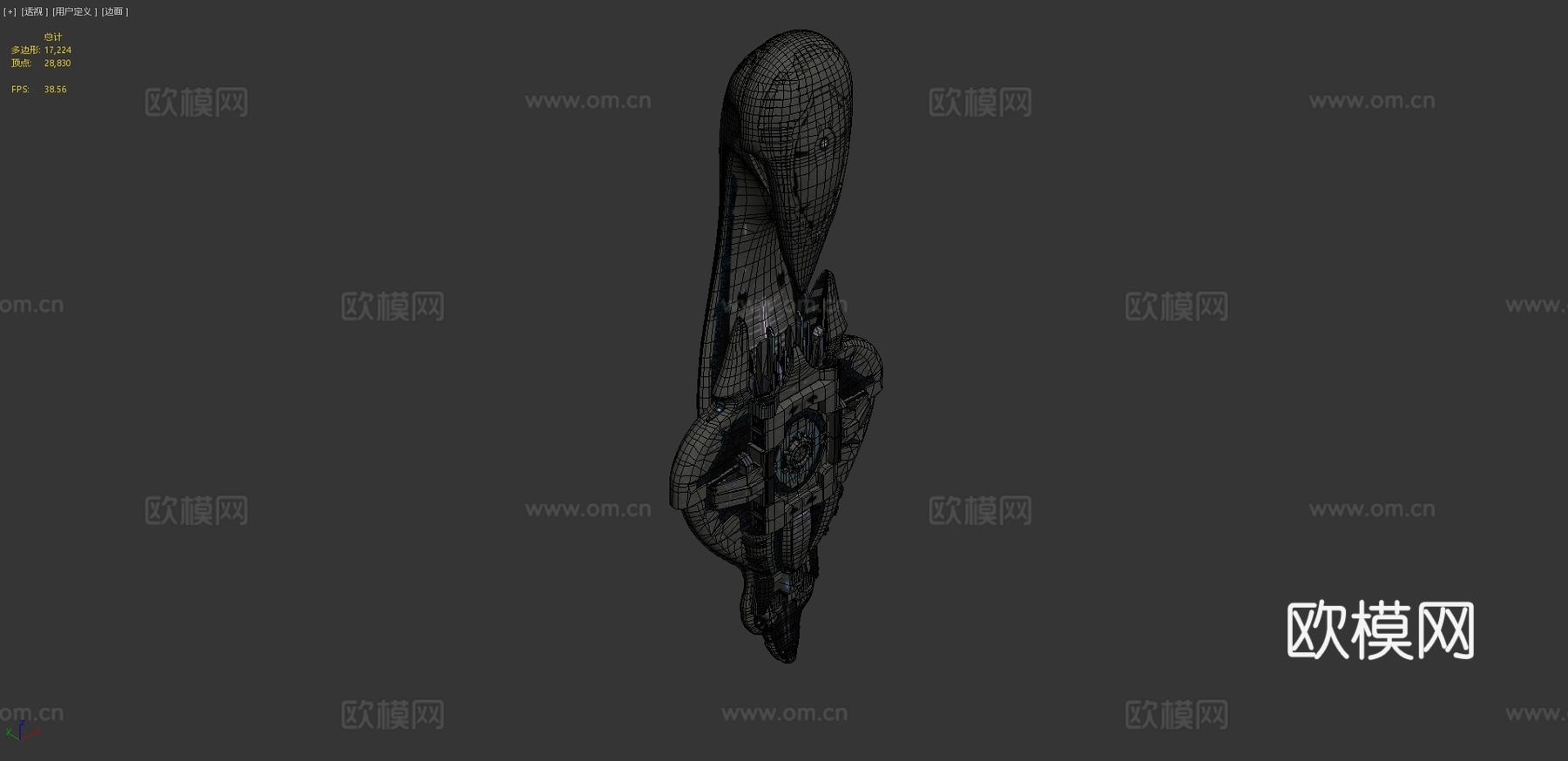 先知之罪 冬季级潜行者3d模型