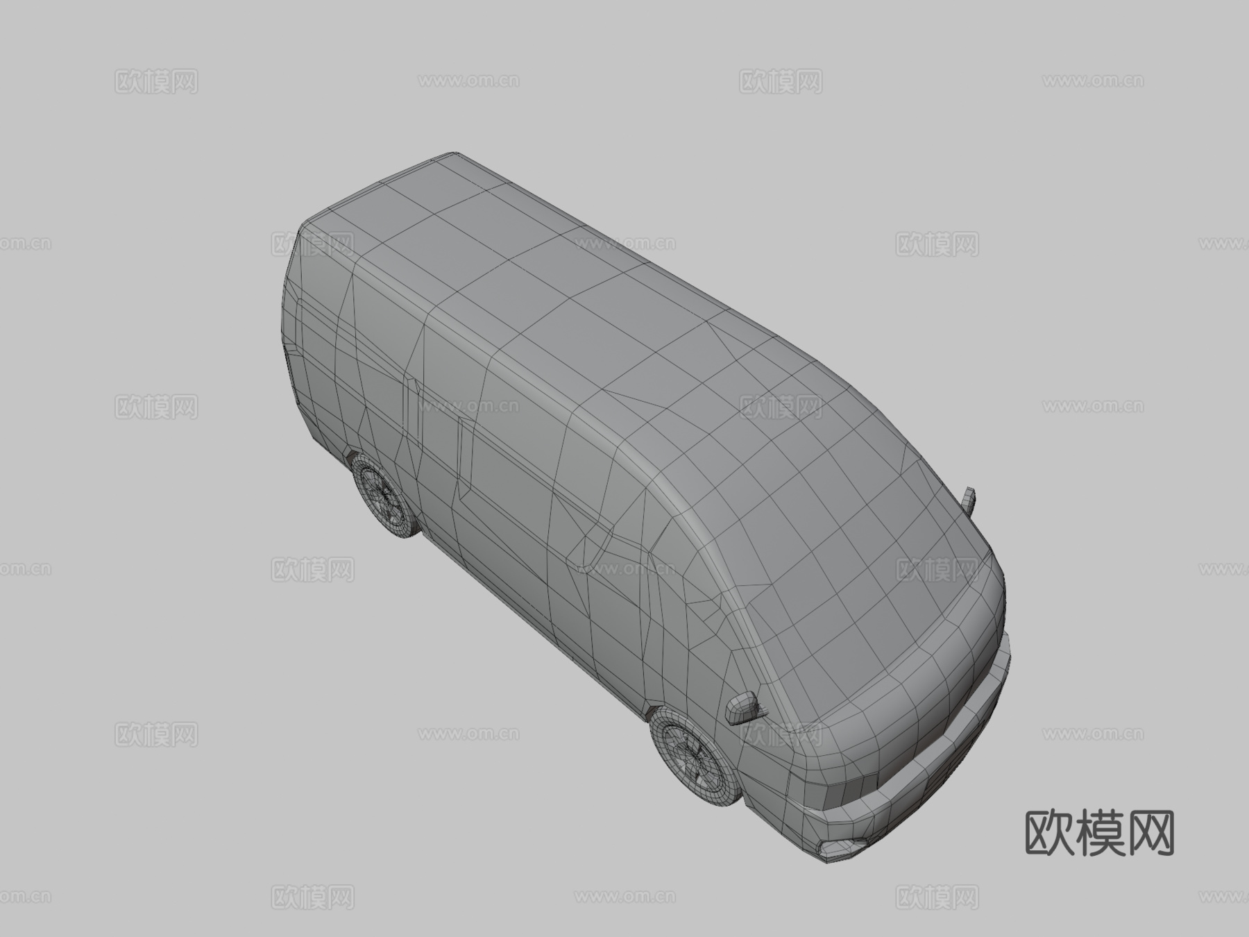 脏汽车-2018 款丰田海狮汽车3d模型