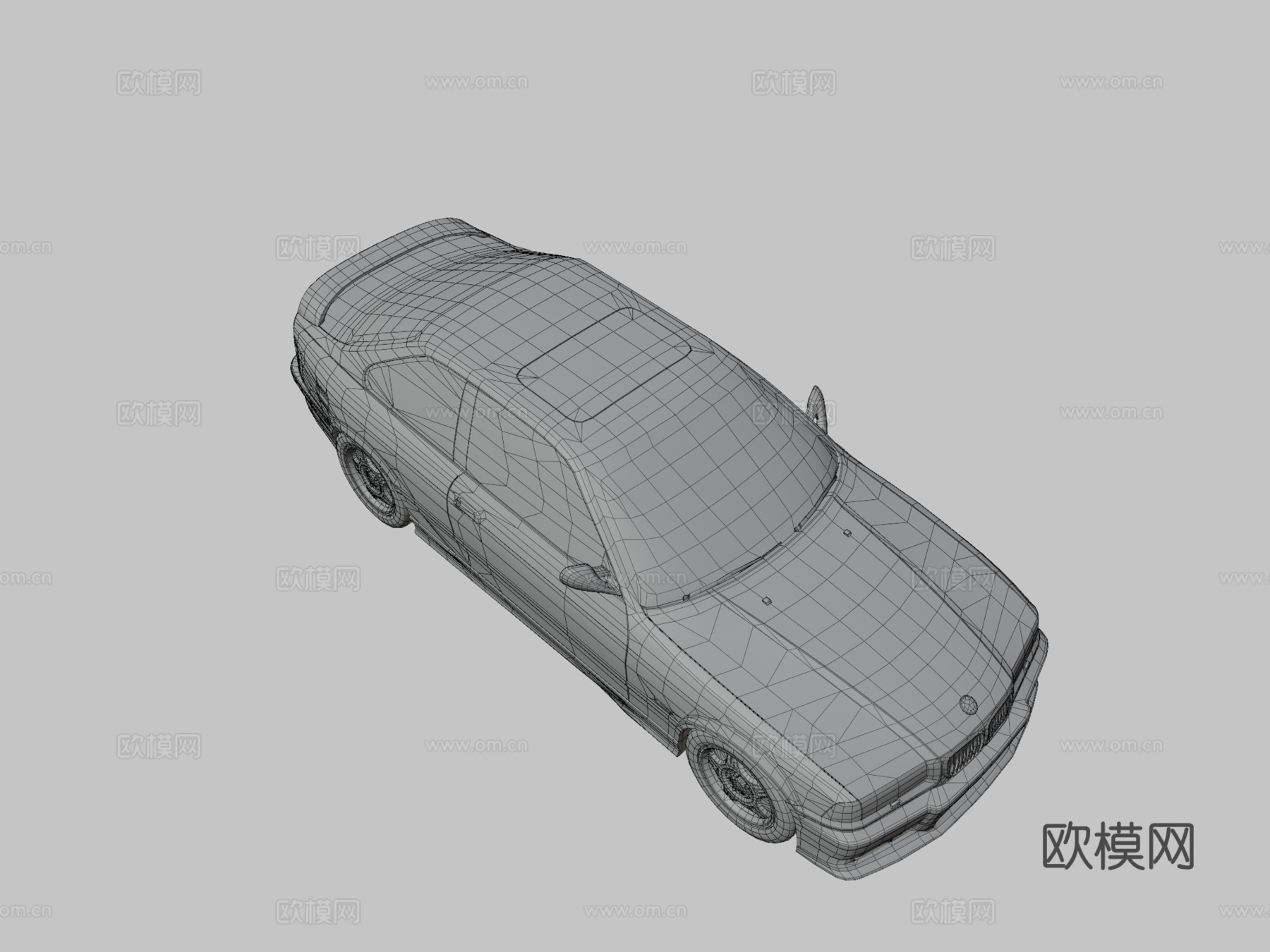 宝马 M3 E36 汽车3d模型