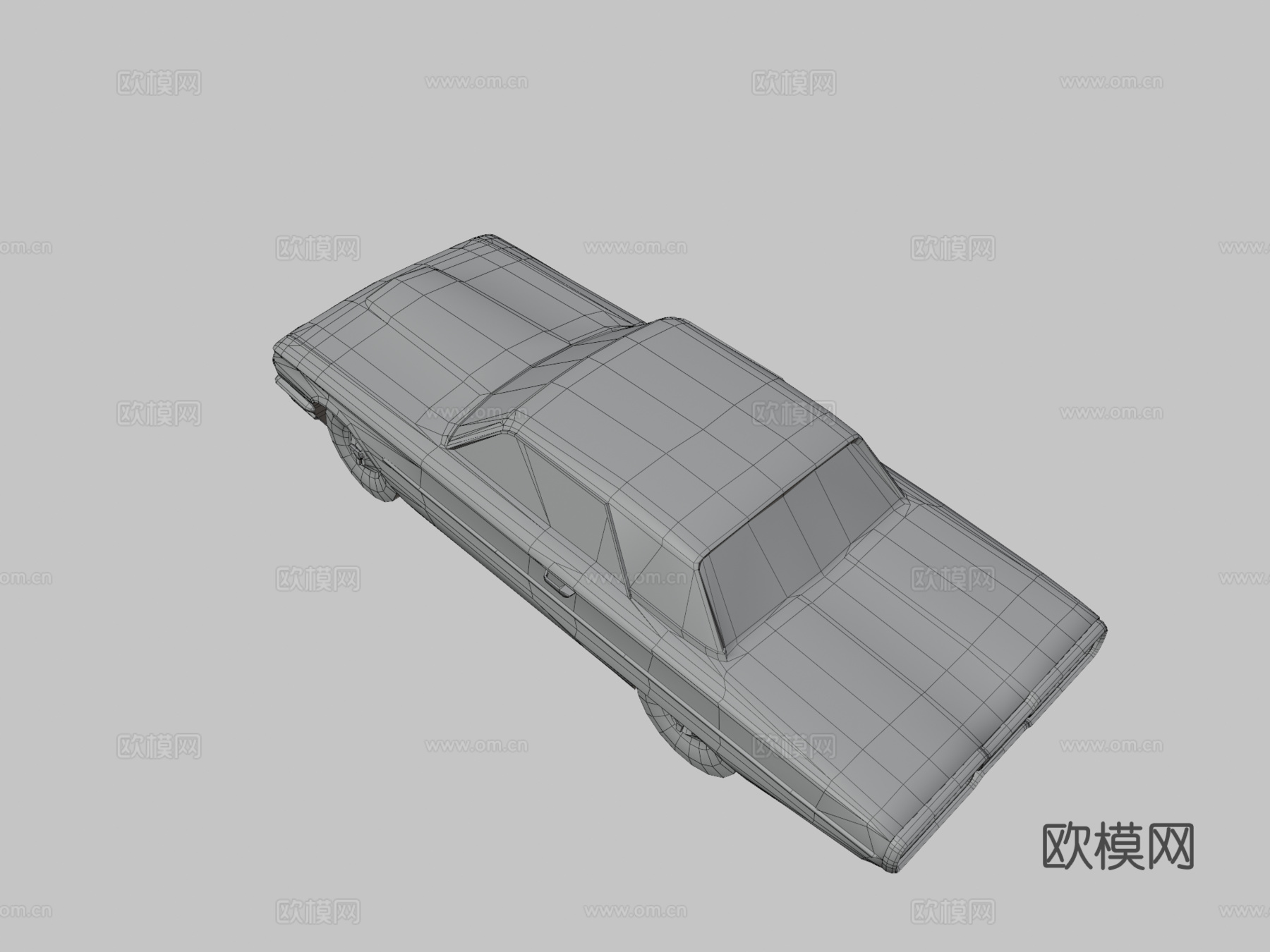 双门汽车 轿车su模型