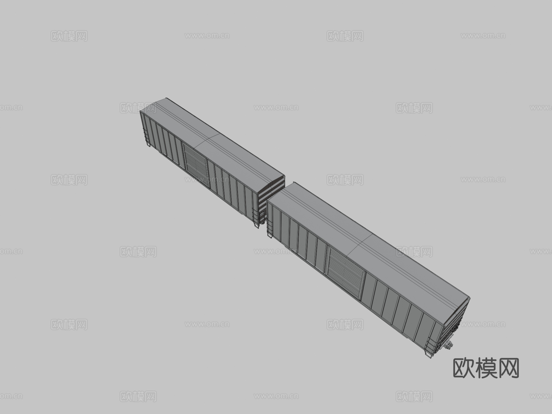 汽车 货车 运输车3d模型