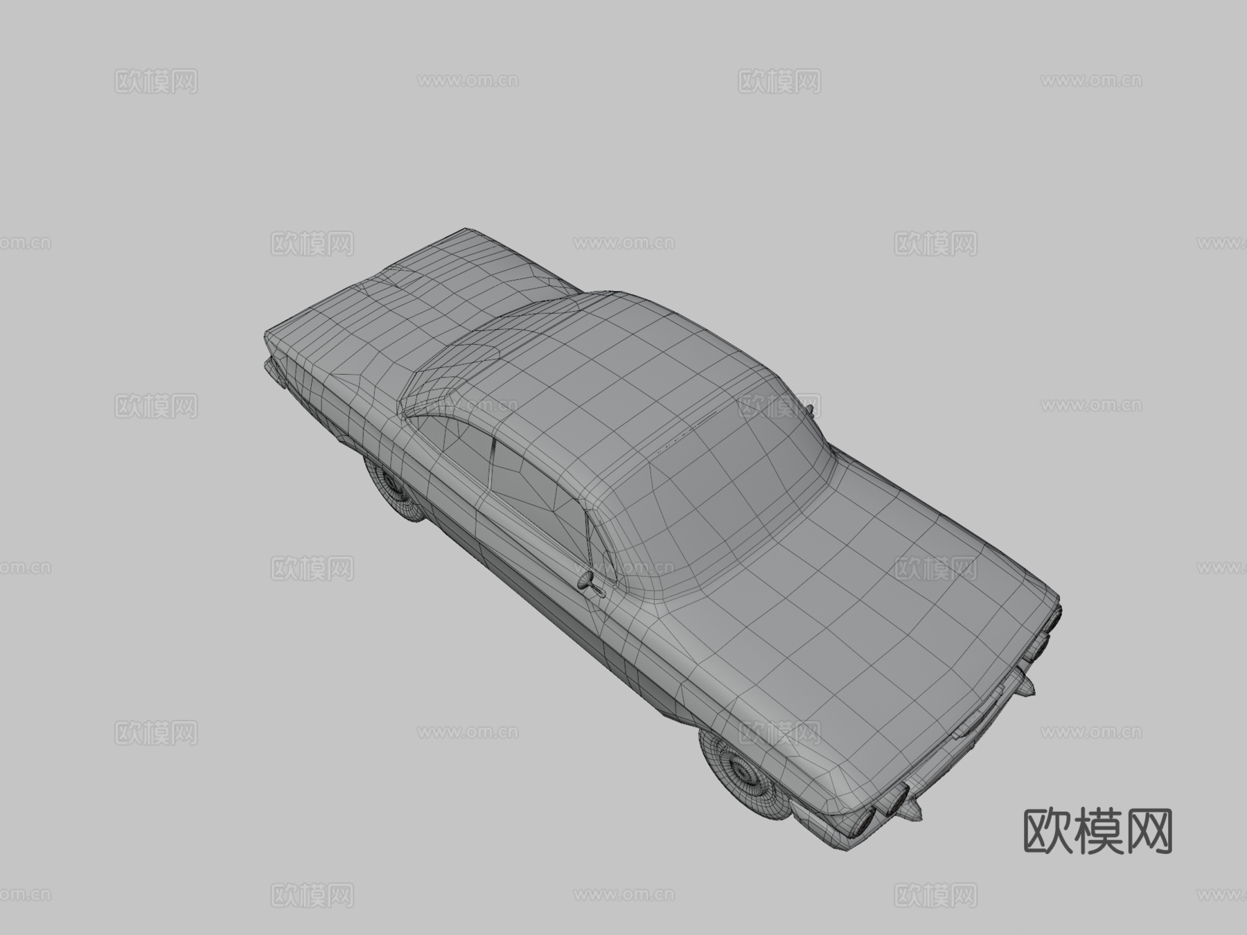 雪佛兰黑斑羚 汽车3d模型