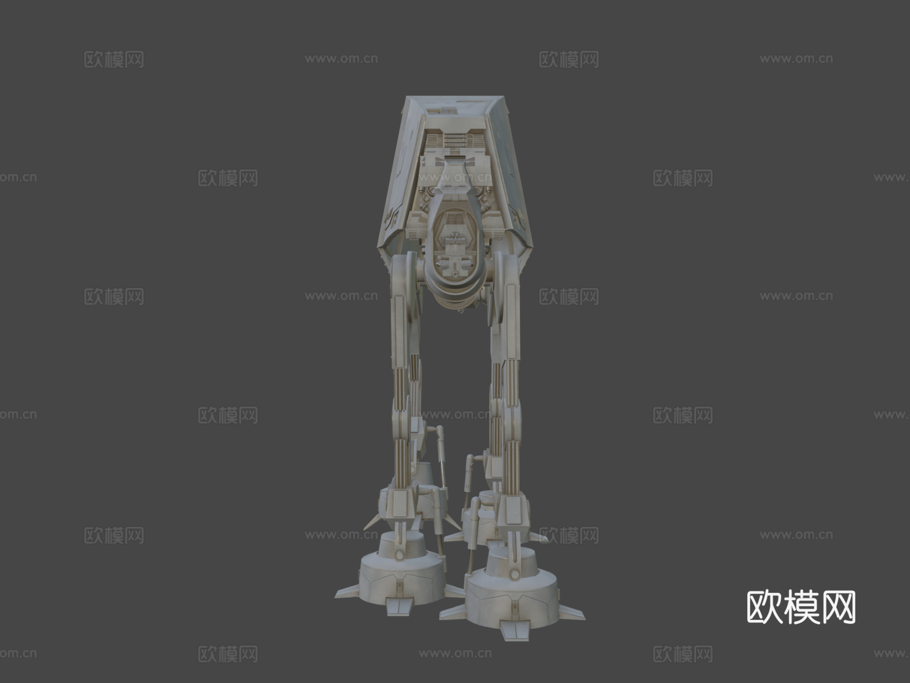 帝国步行机器3d模型