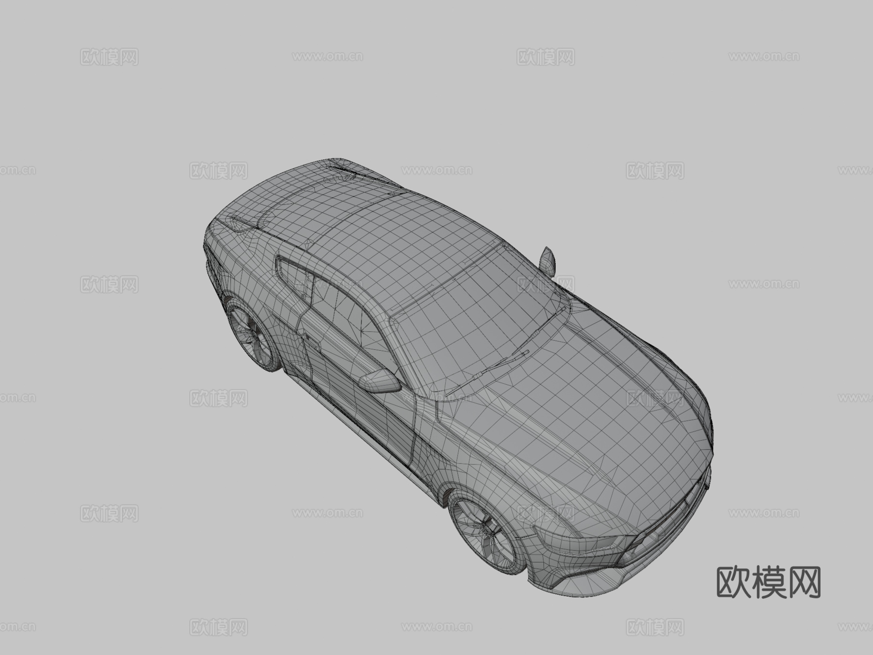 汽车 轿车 机动车3d模型