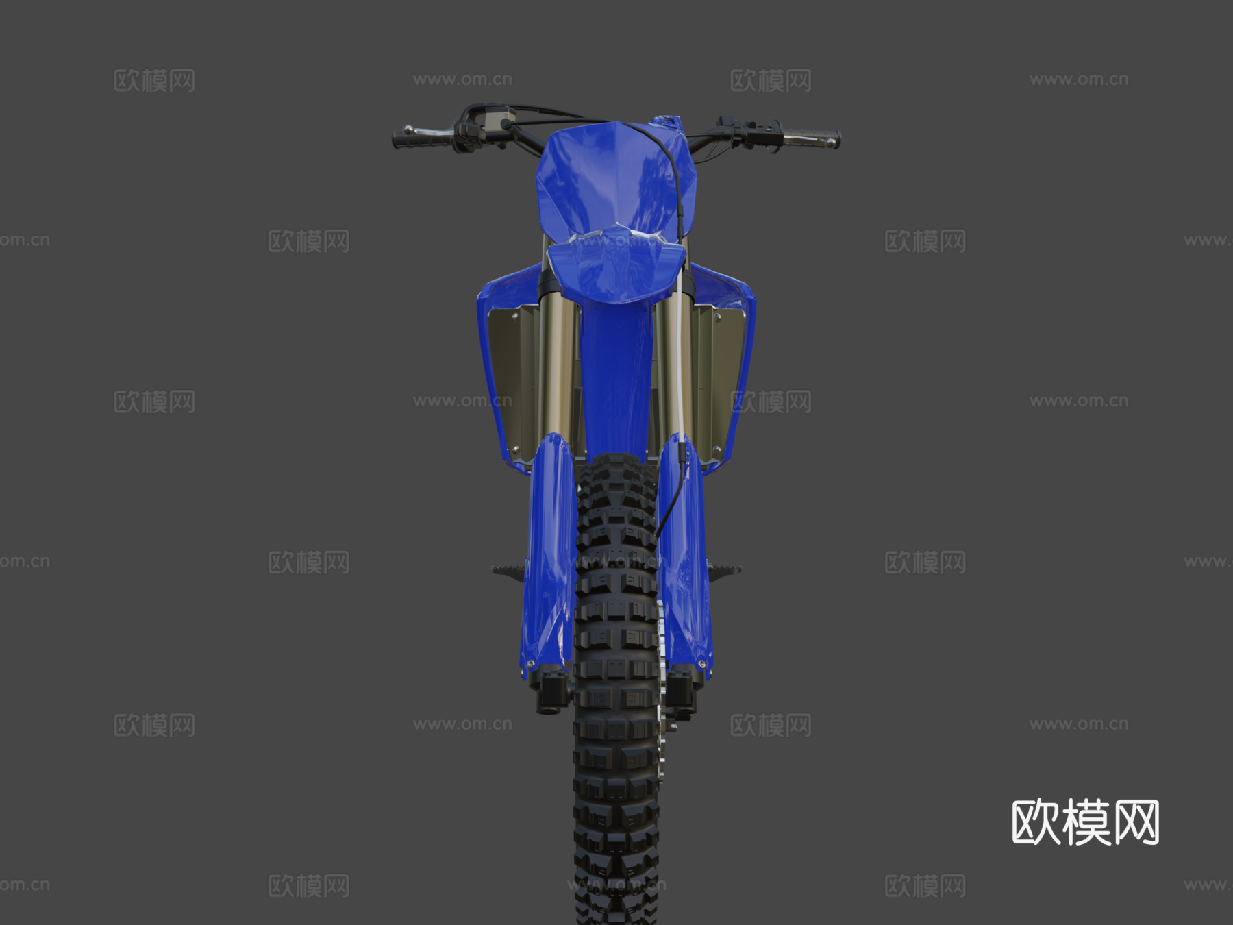 雅马哈 YZ-450F摩托车3d模型