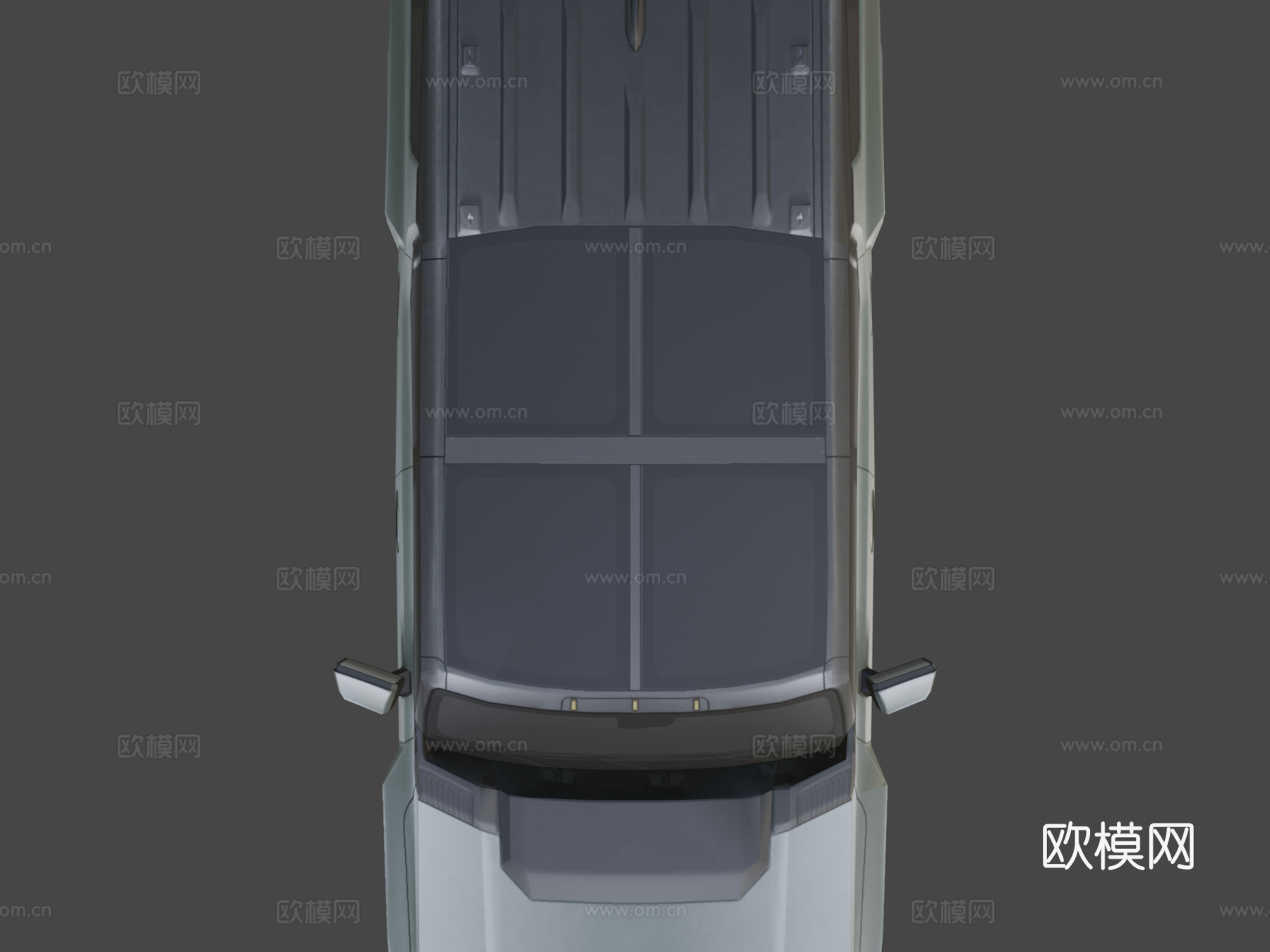 GMC悍 EV SUV汽车 轿车su模型