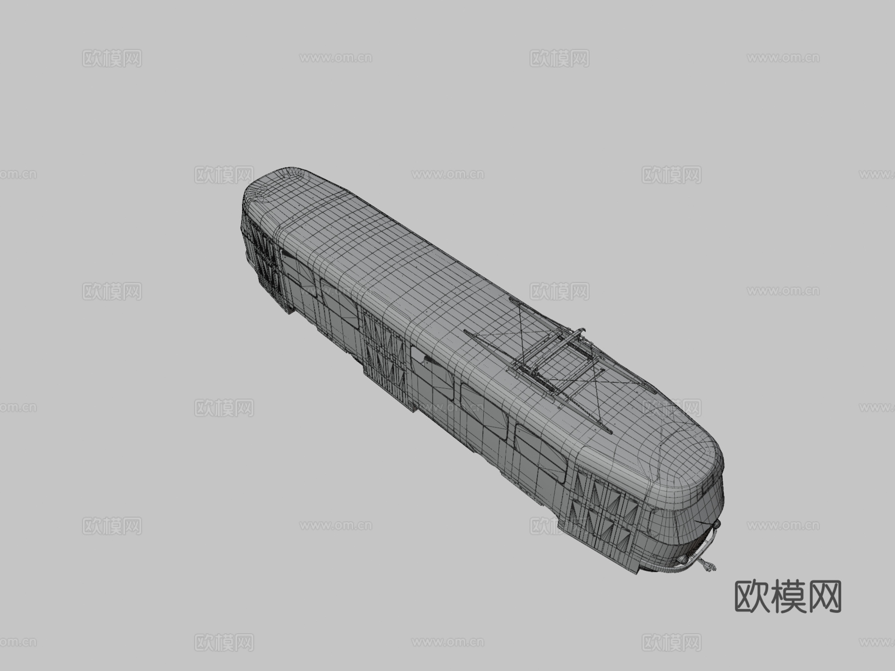 有轨电车 城轨su模型