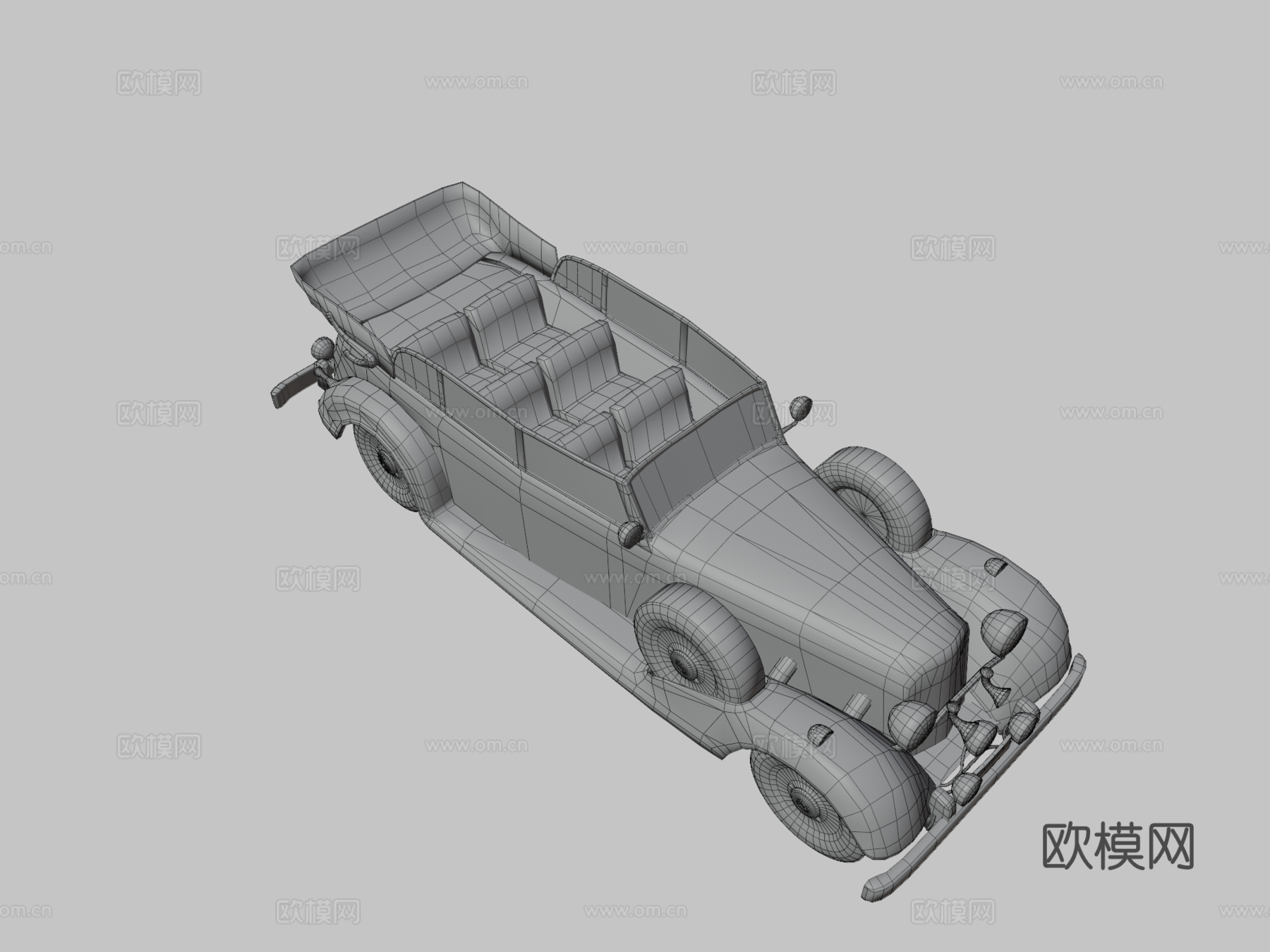 梅赛德斯 奔驰 汽车3d模型