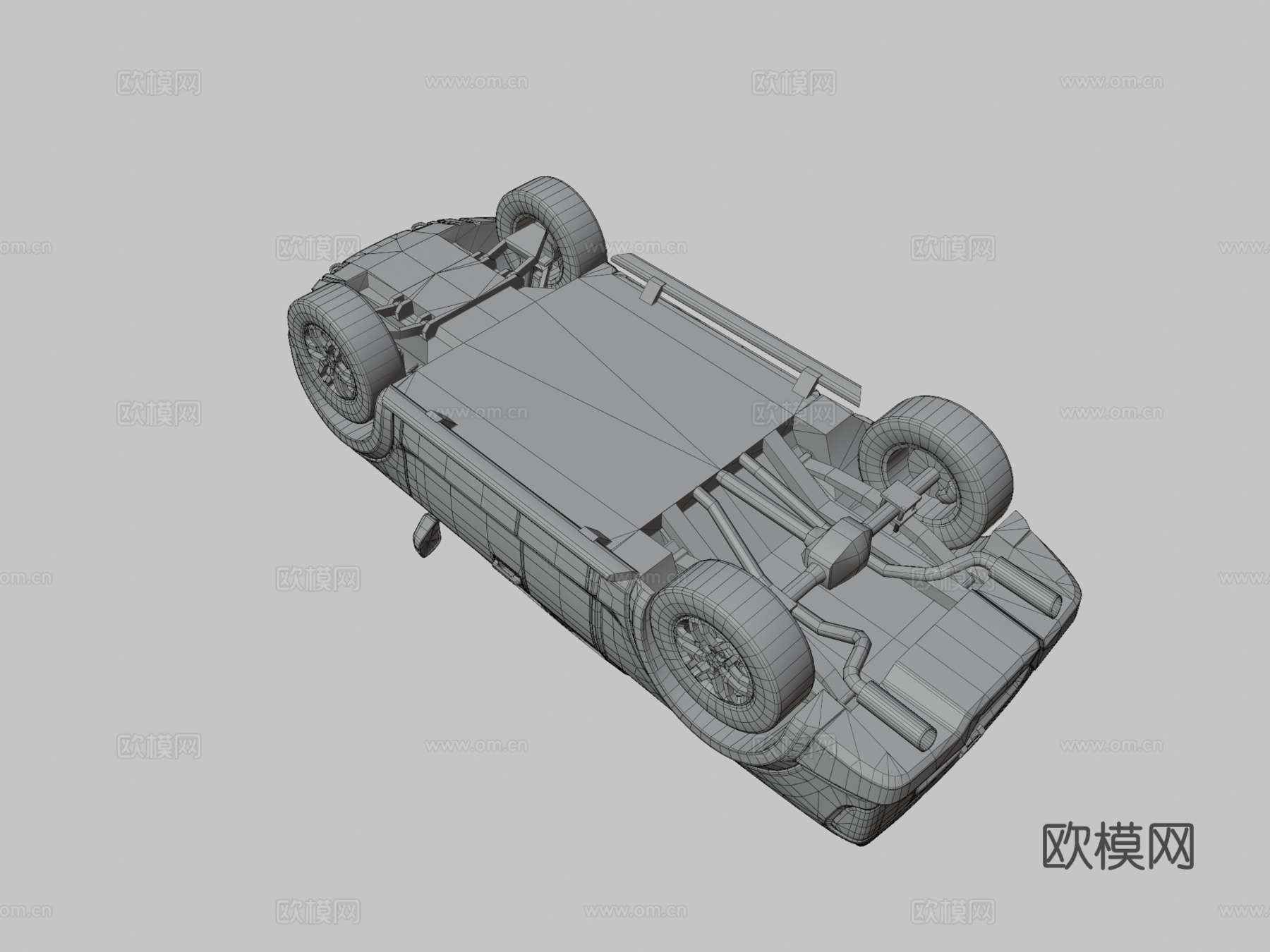 汽车 皮卡3d模型