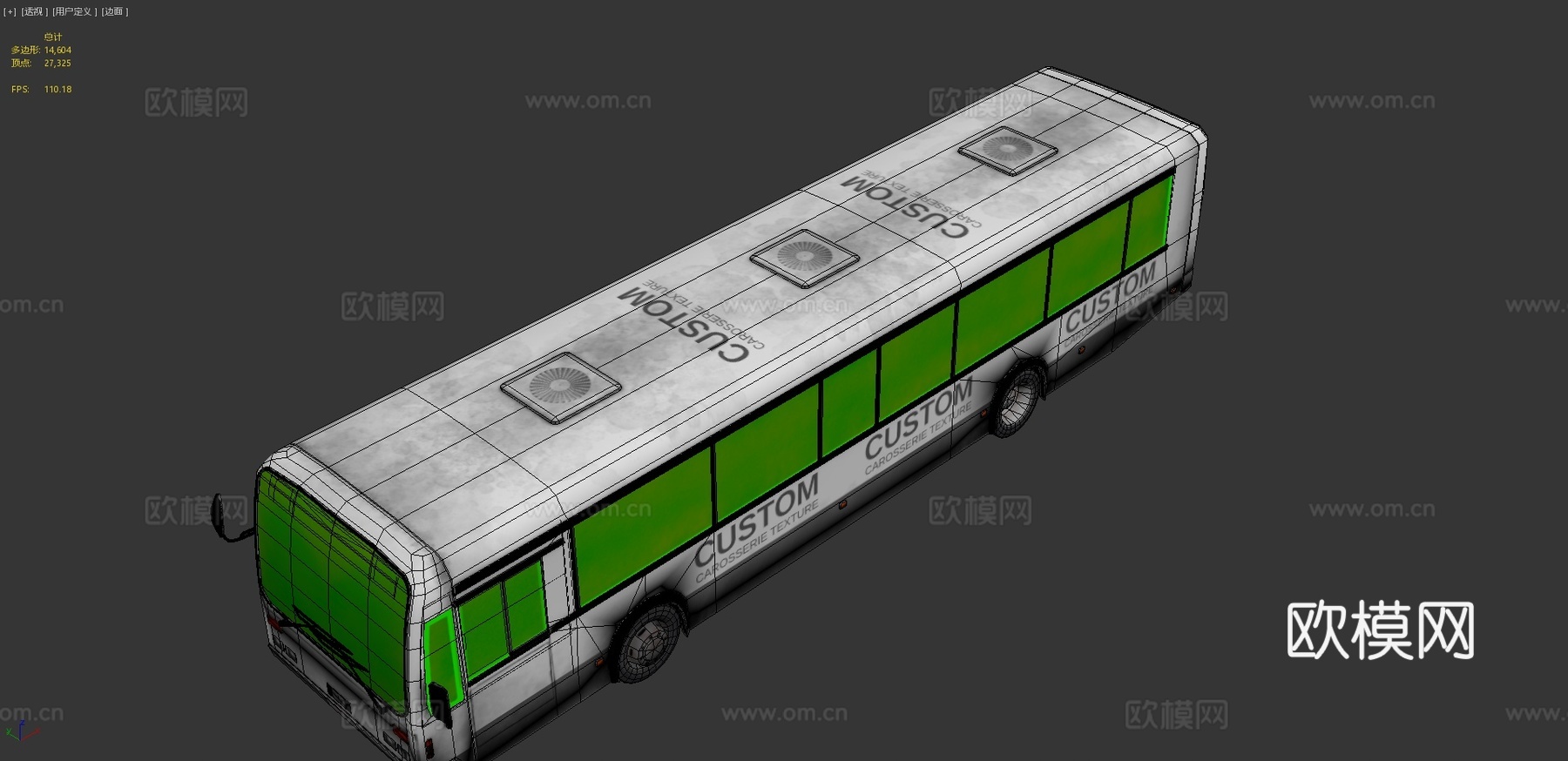 巴士 公交车 汽车su模型