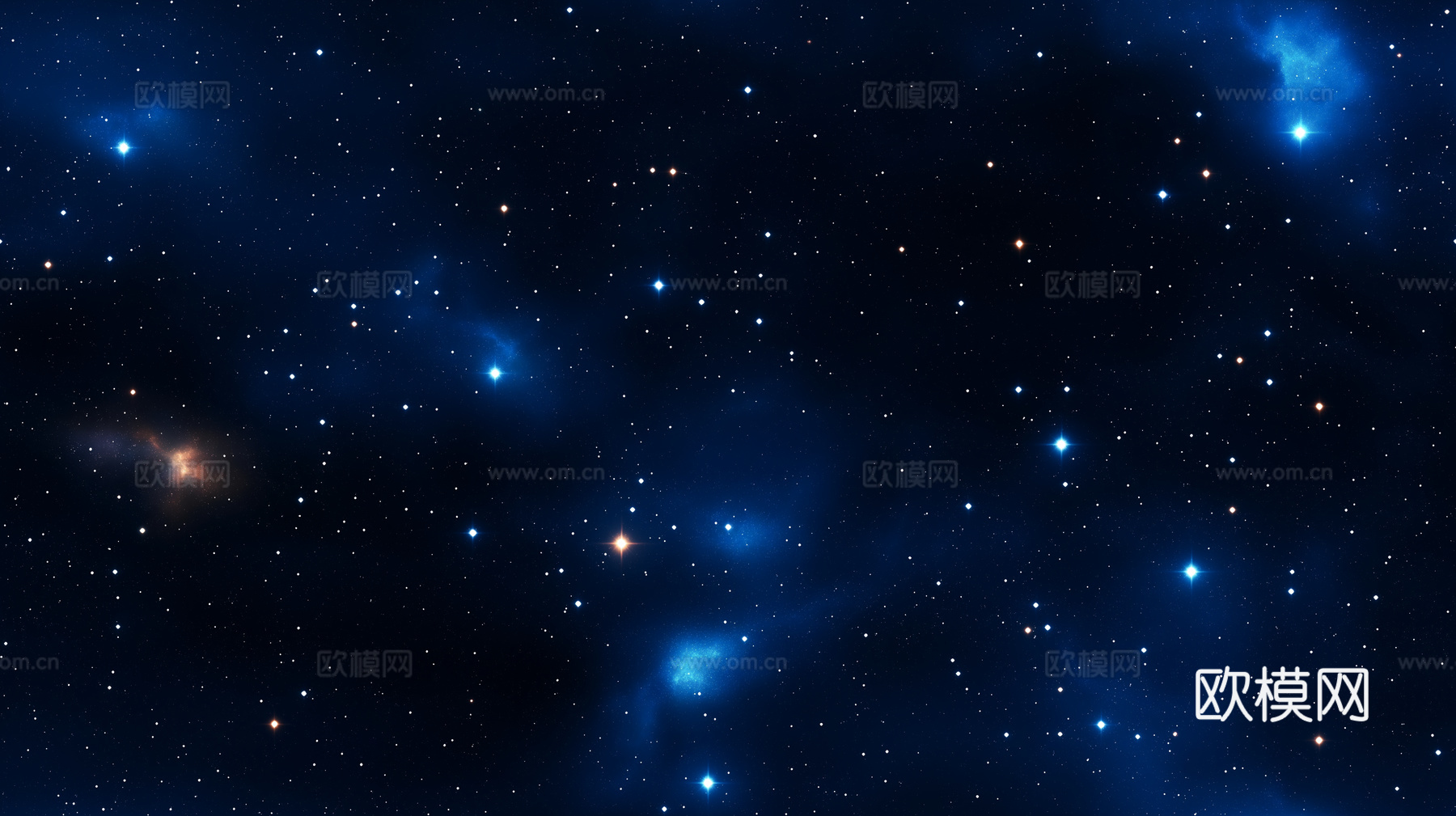 无缝高清夜晚星空灯膜下载