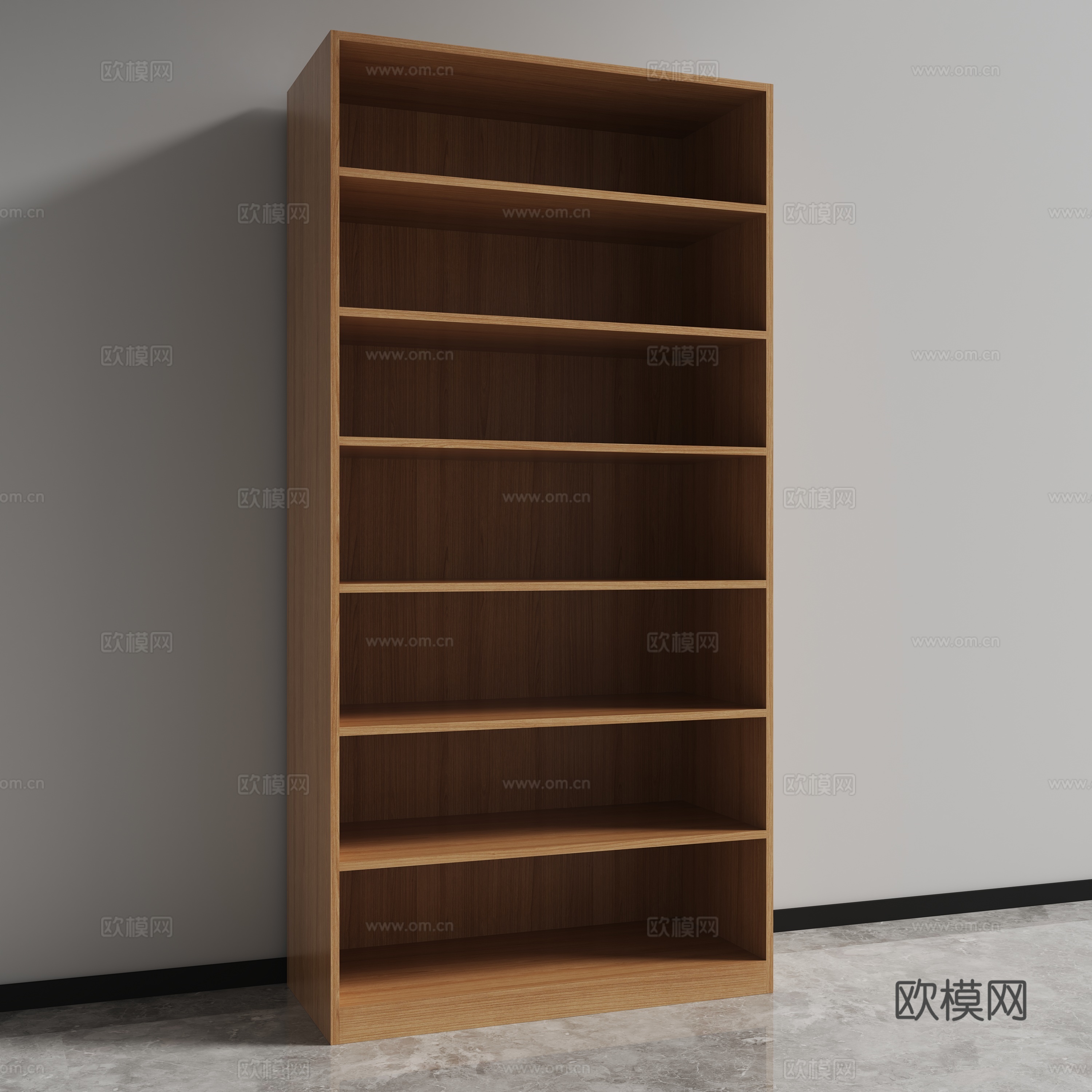 文件柜 书架 书柜 展示柜3d模型下载（渲染图2）