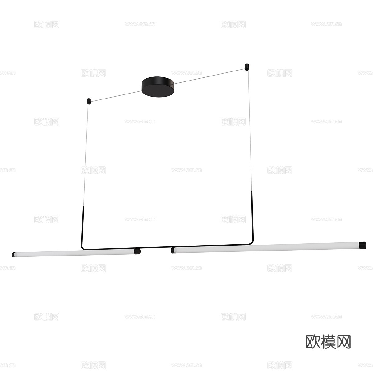 现代简约吊灯 餐厅吊灯 客厅吊灯3d模型