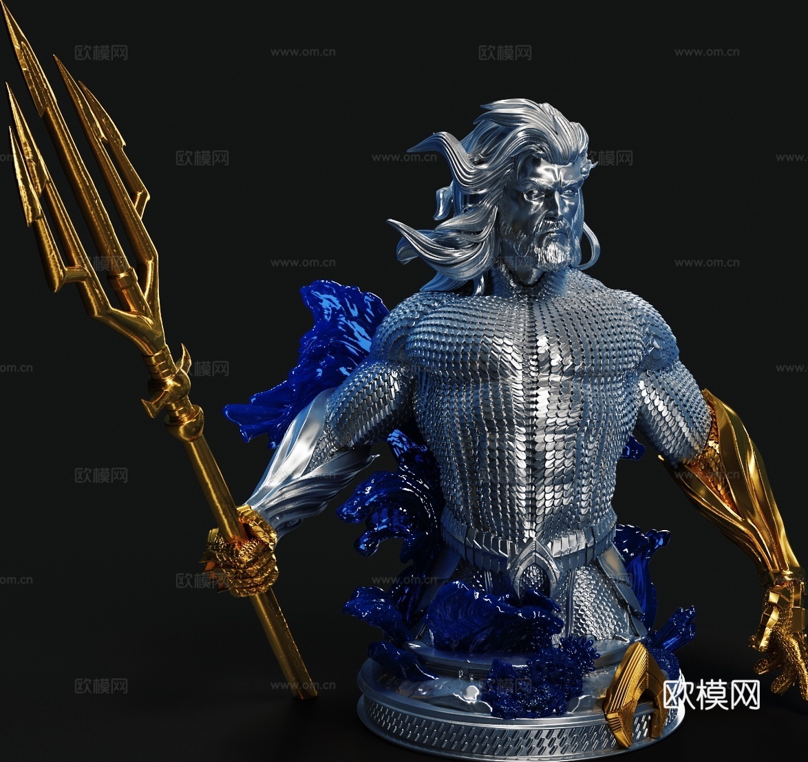 动漫人物 动漫角色 海王 DC 漫威 超级英雄3d模型