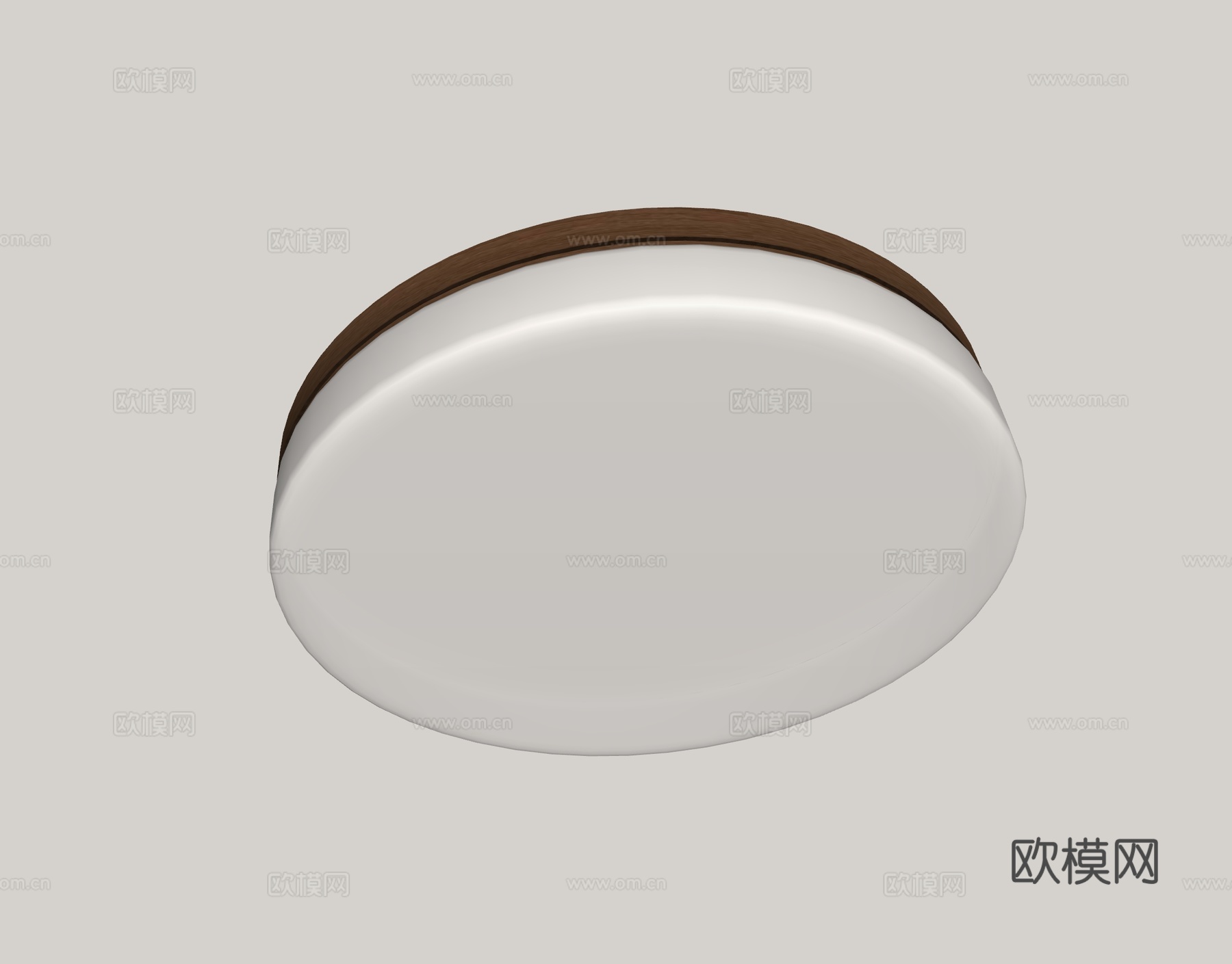 现代吸顶灯 卧室吸顶灯su模型下载（渲染图1）