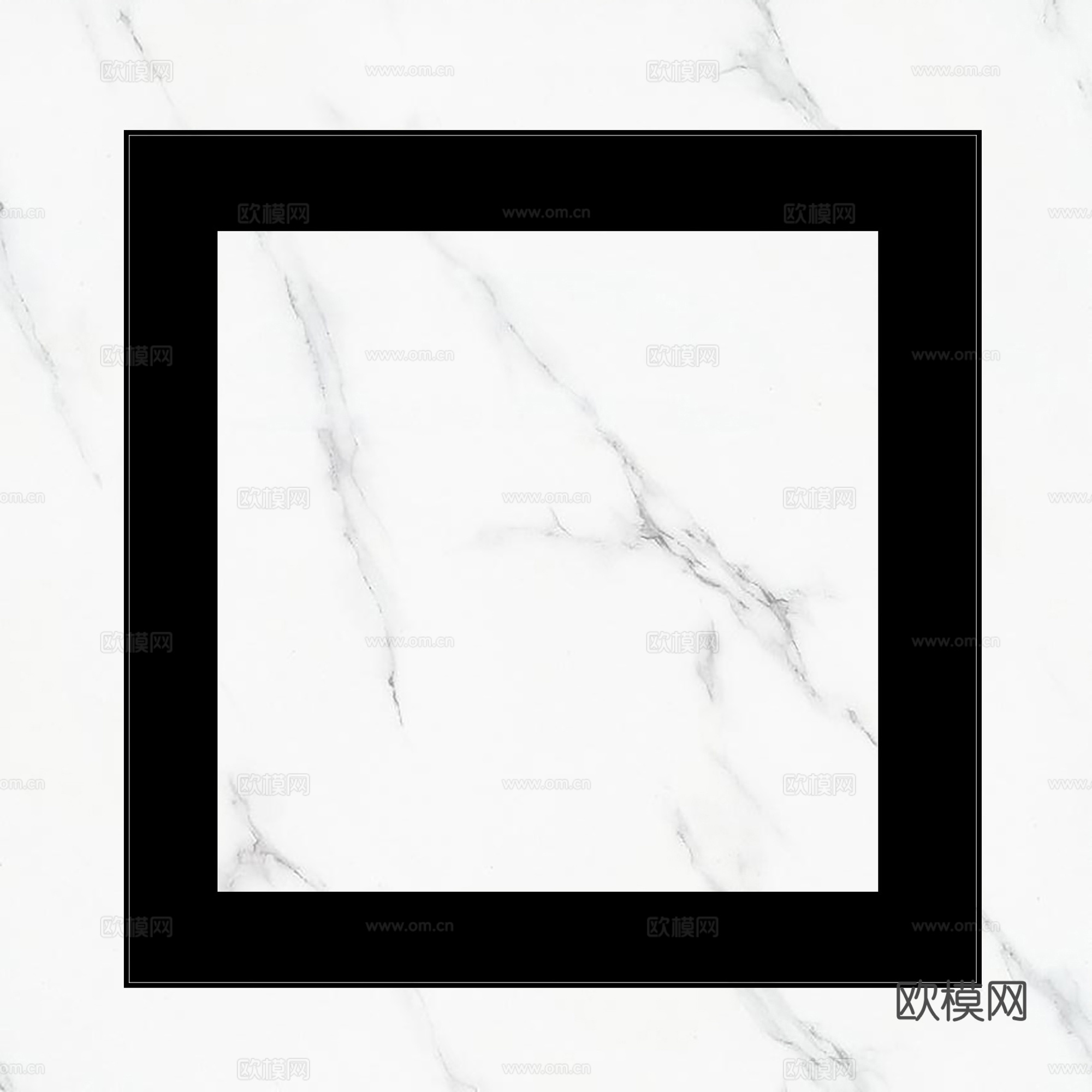 雅士白黑框地砖下载