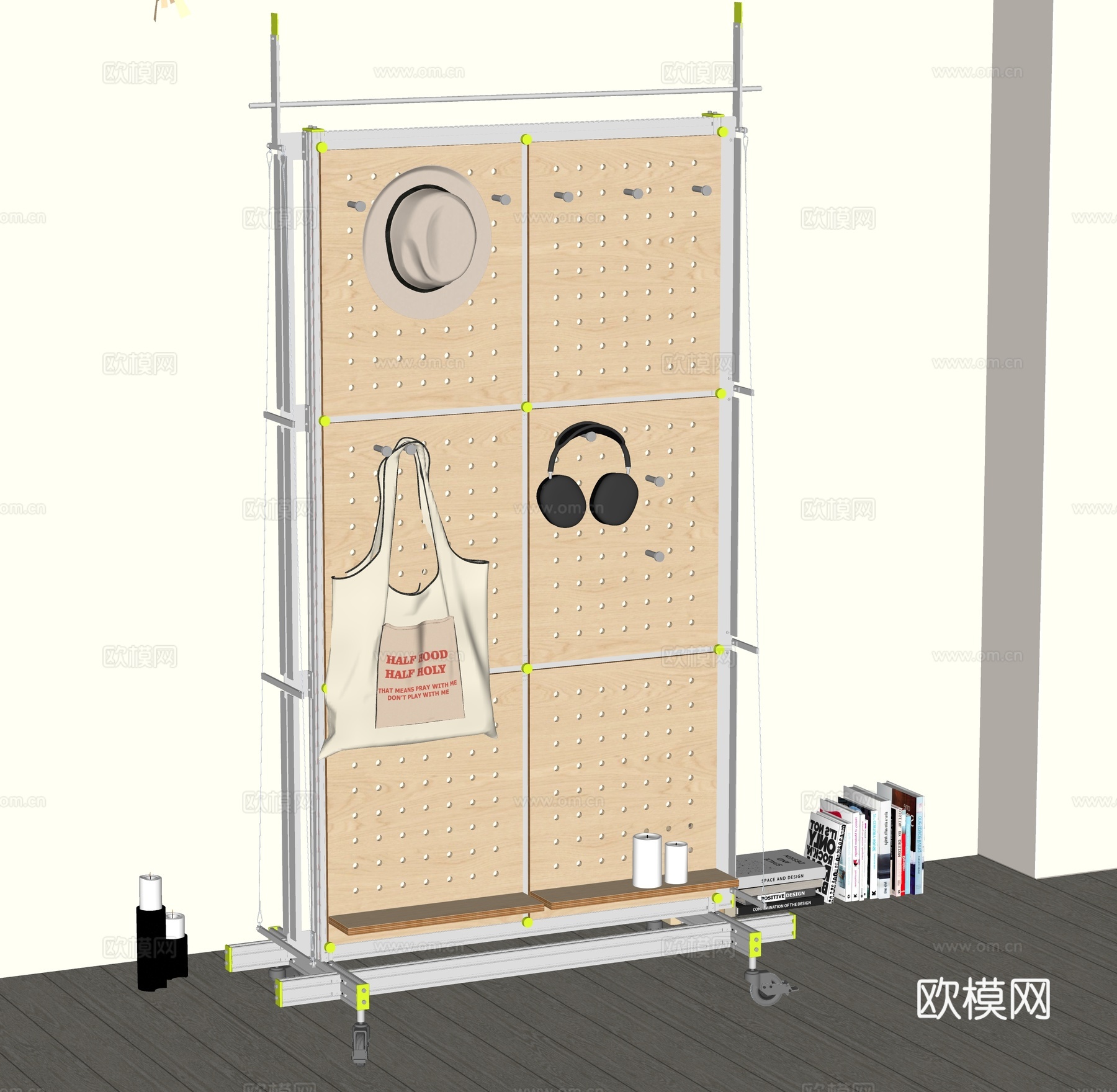 装饰活动夹 海洋板架su模型下载（渲染图1）