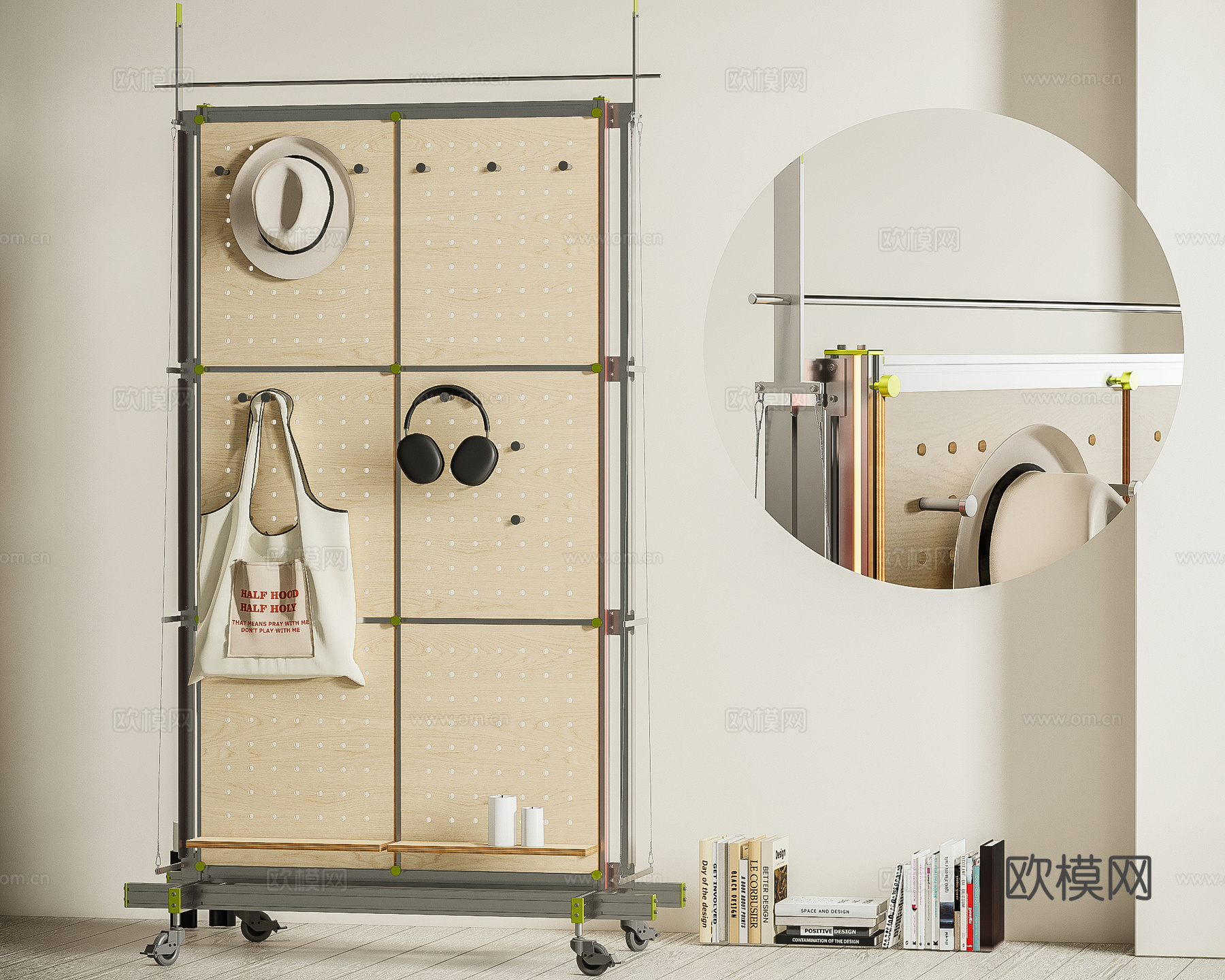 装饰活动夹 海洋板架su模型下载（渲染图3）