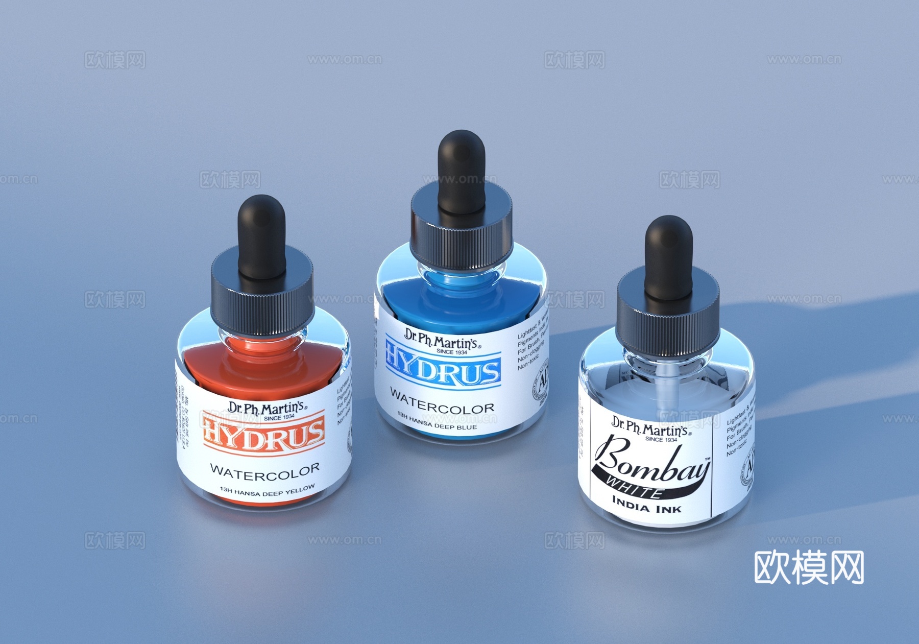 药品 西药 药瓶 眼药水3d模型下载